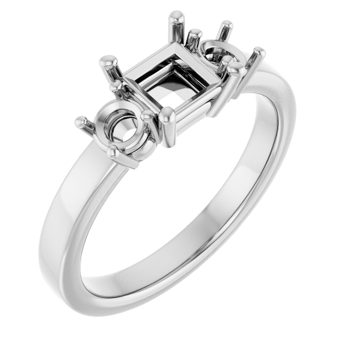 Three-Stone Engagement Ring