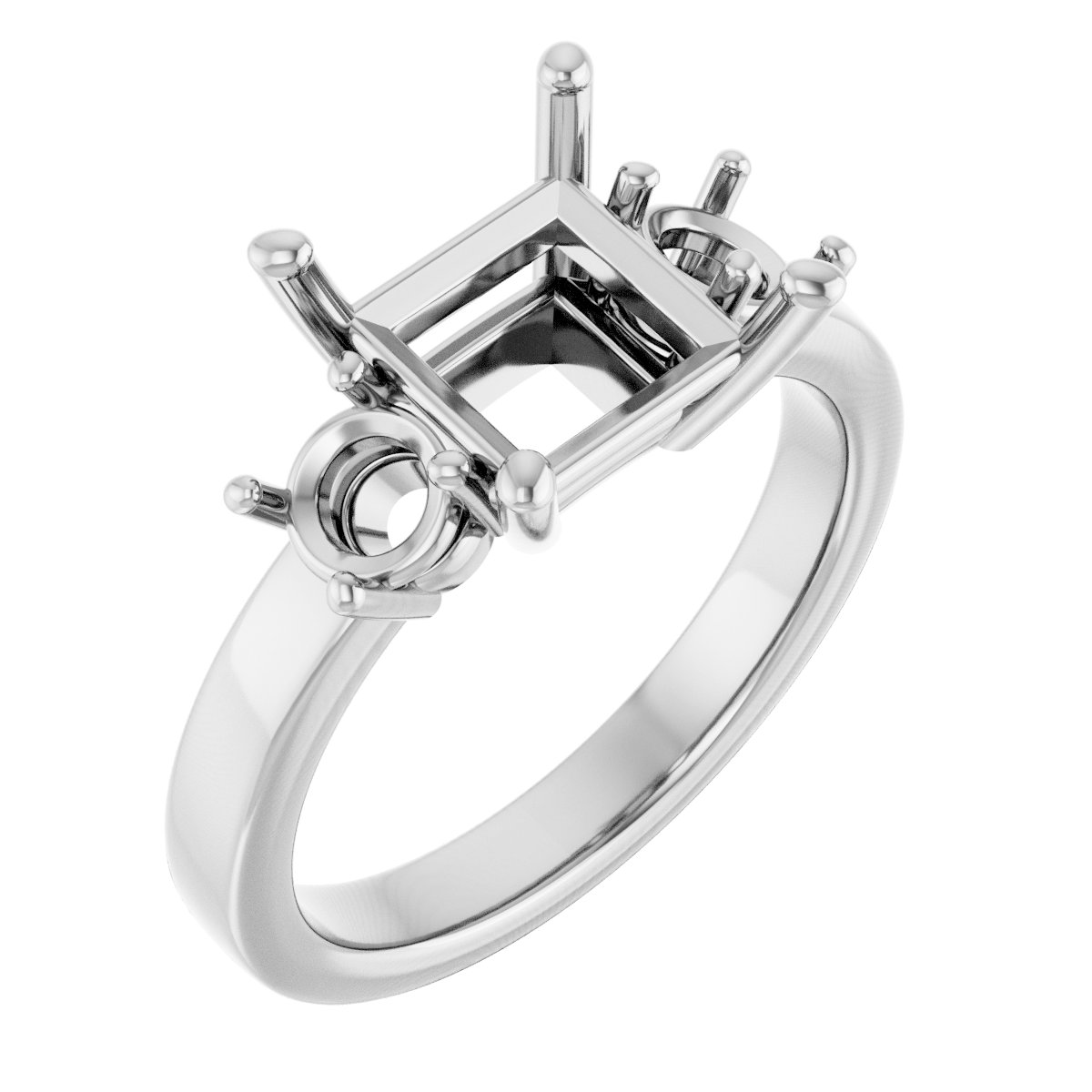 Three-Stone Engagement Ring