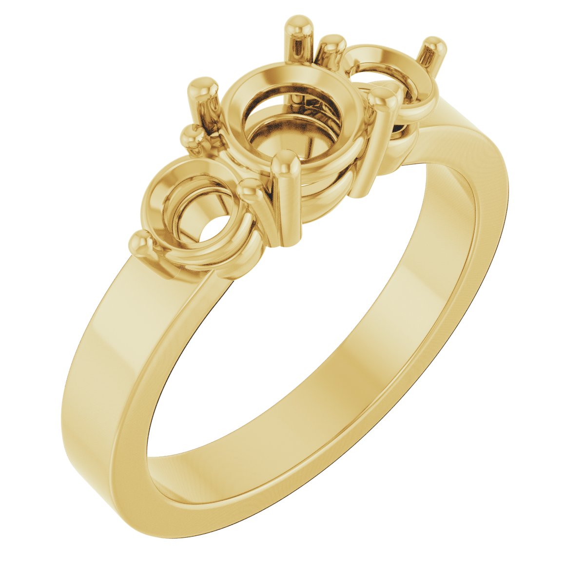 Three-Stone Engagement Ring