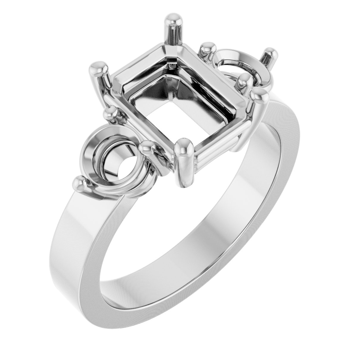 Three-Stone Engagement Ring