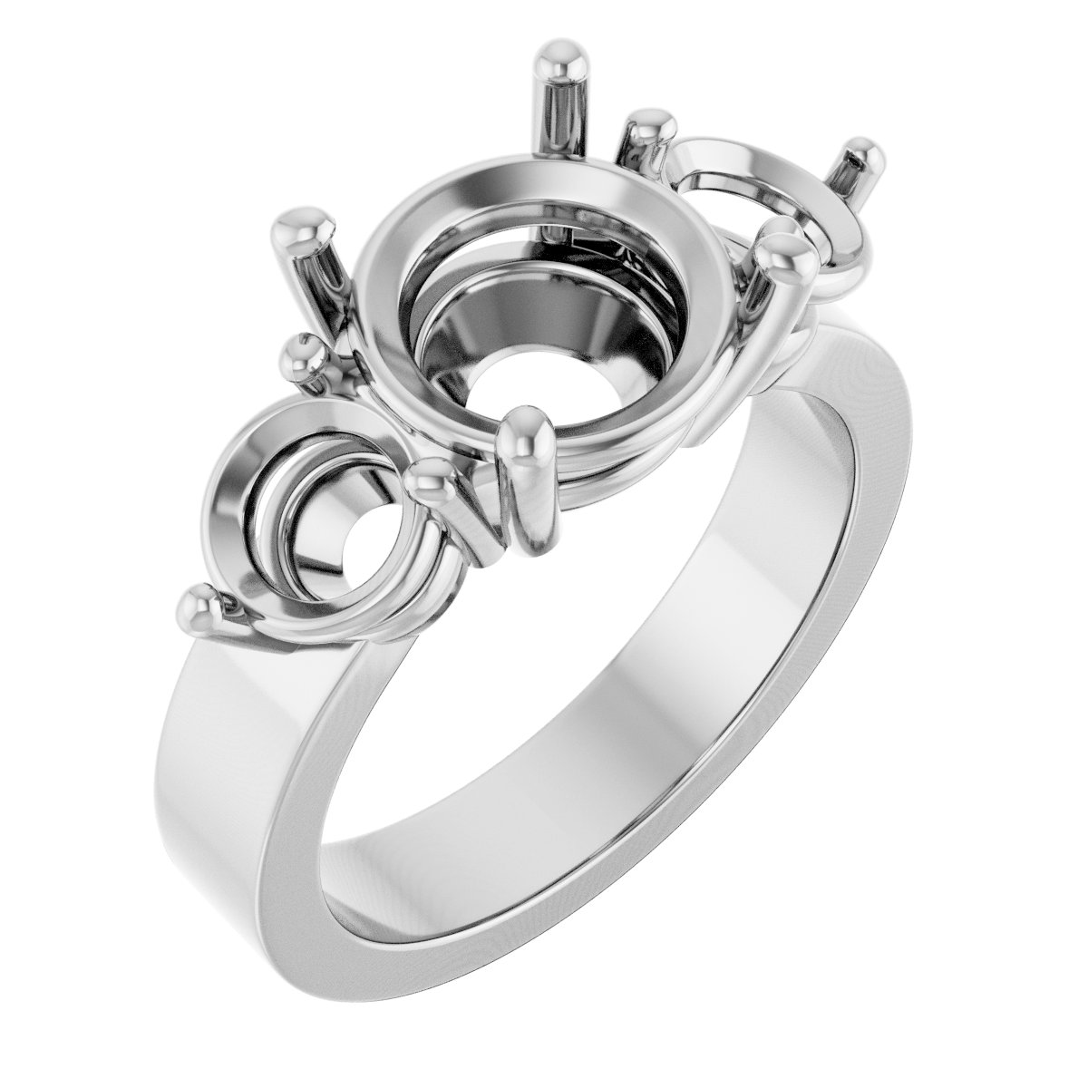 Three-Stone Engagement Ring