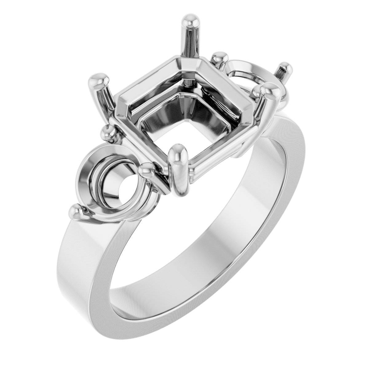Three-Stone Engagement Ring
