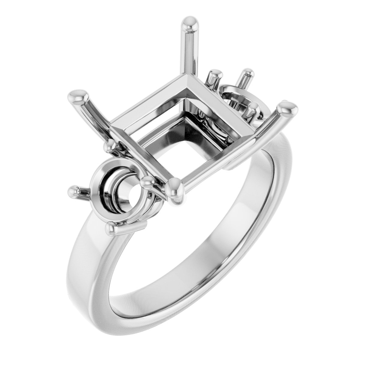 Three-Stone Engagement Ring