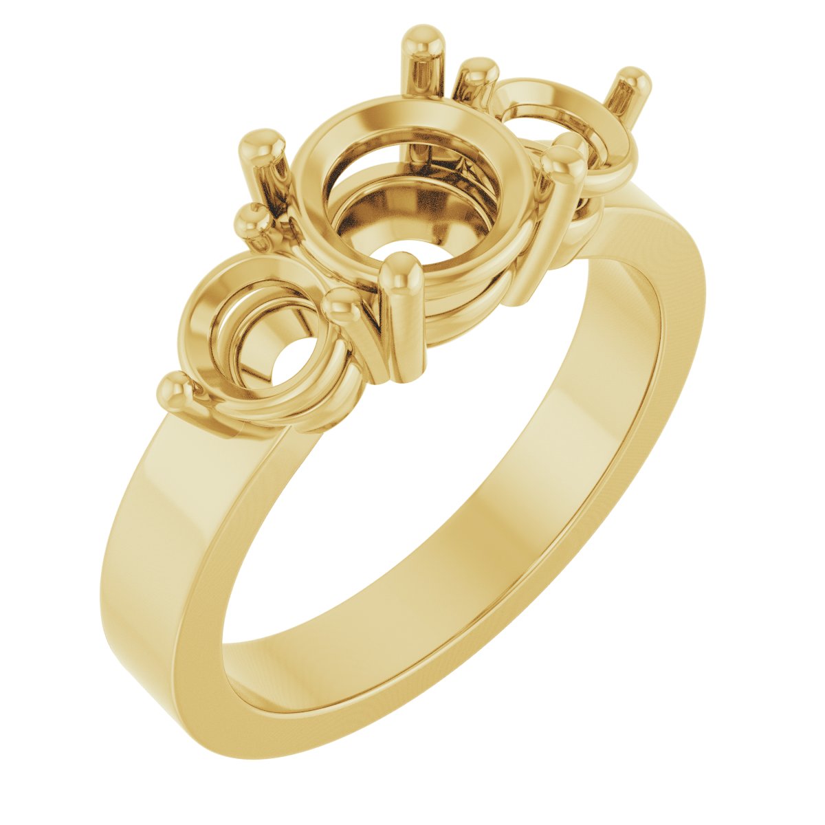 Three-Stone Engagement Ring