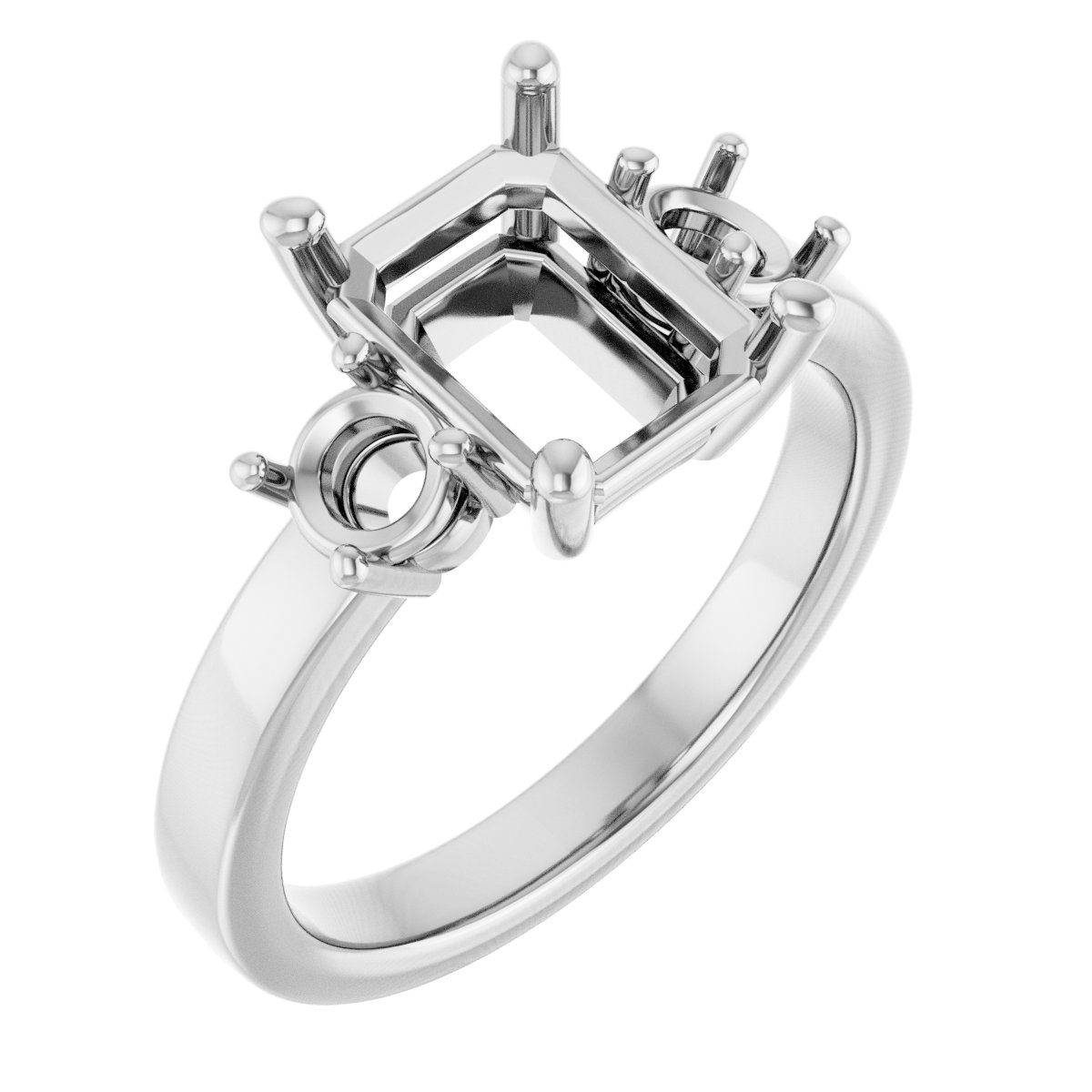 Three-Stone Engagement Ring