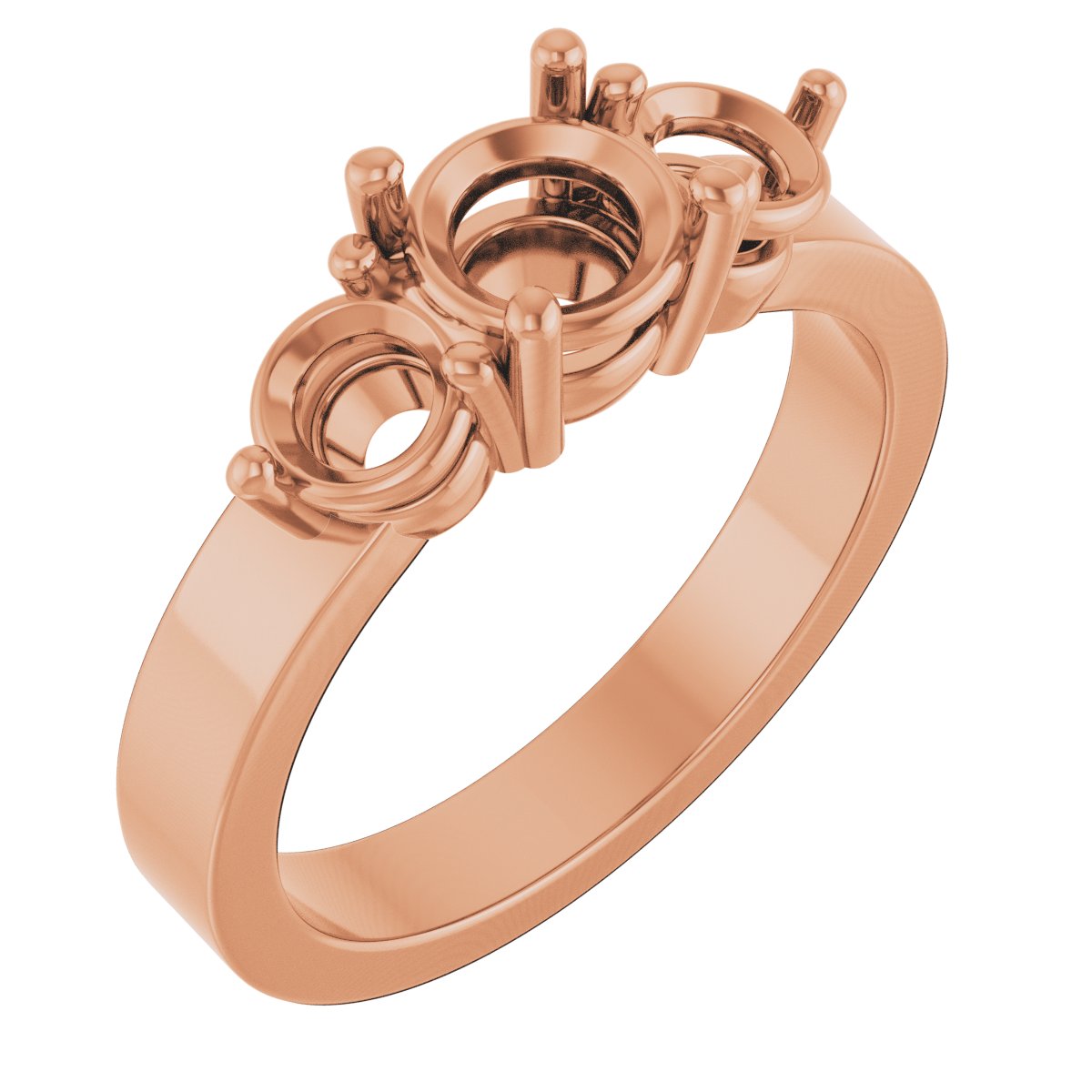 Three-Stone Engagement Ring
