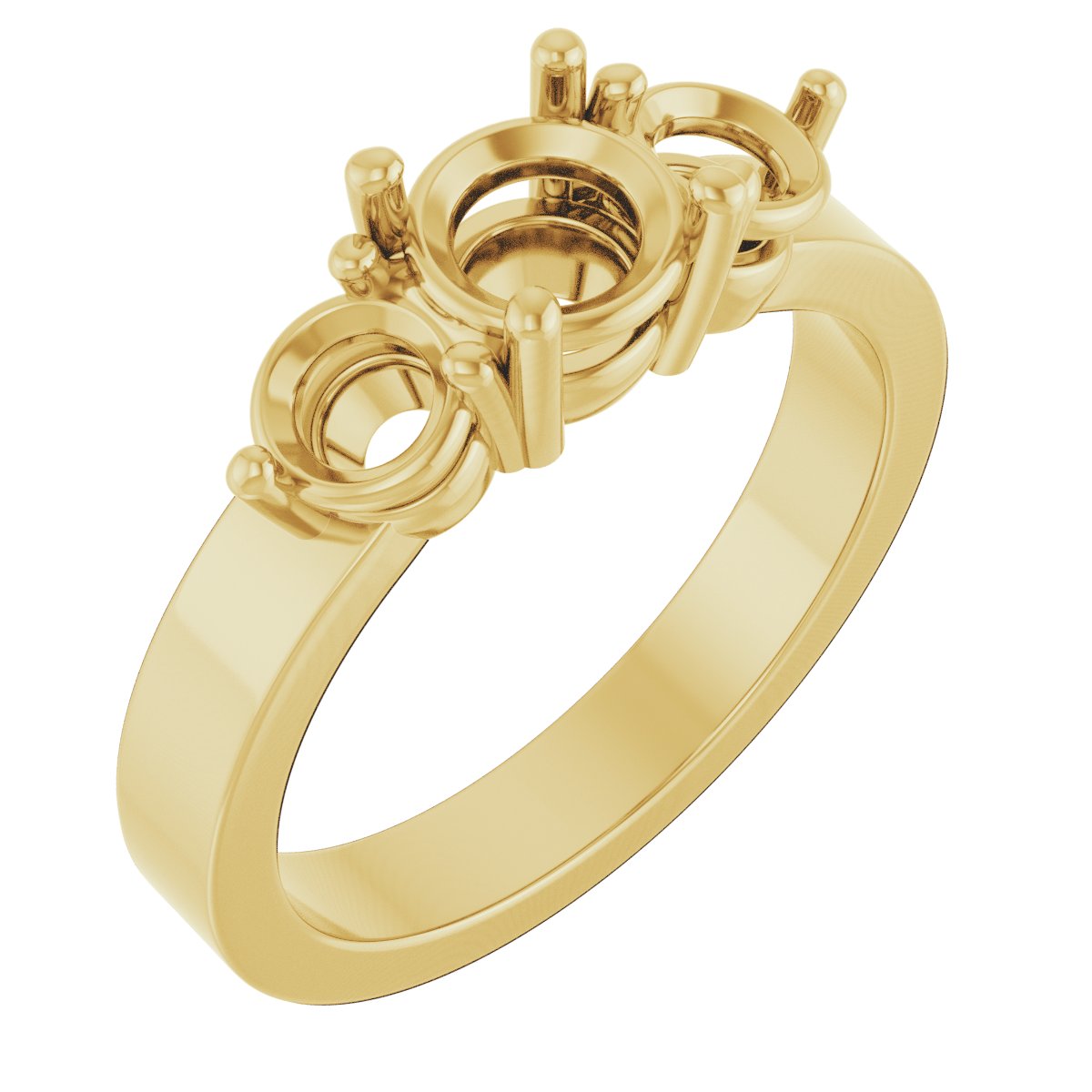 Three-Stone Engagement Ring