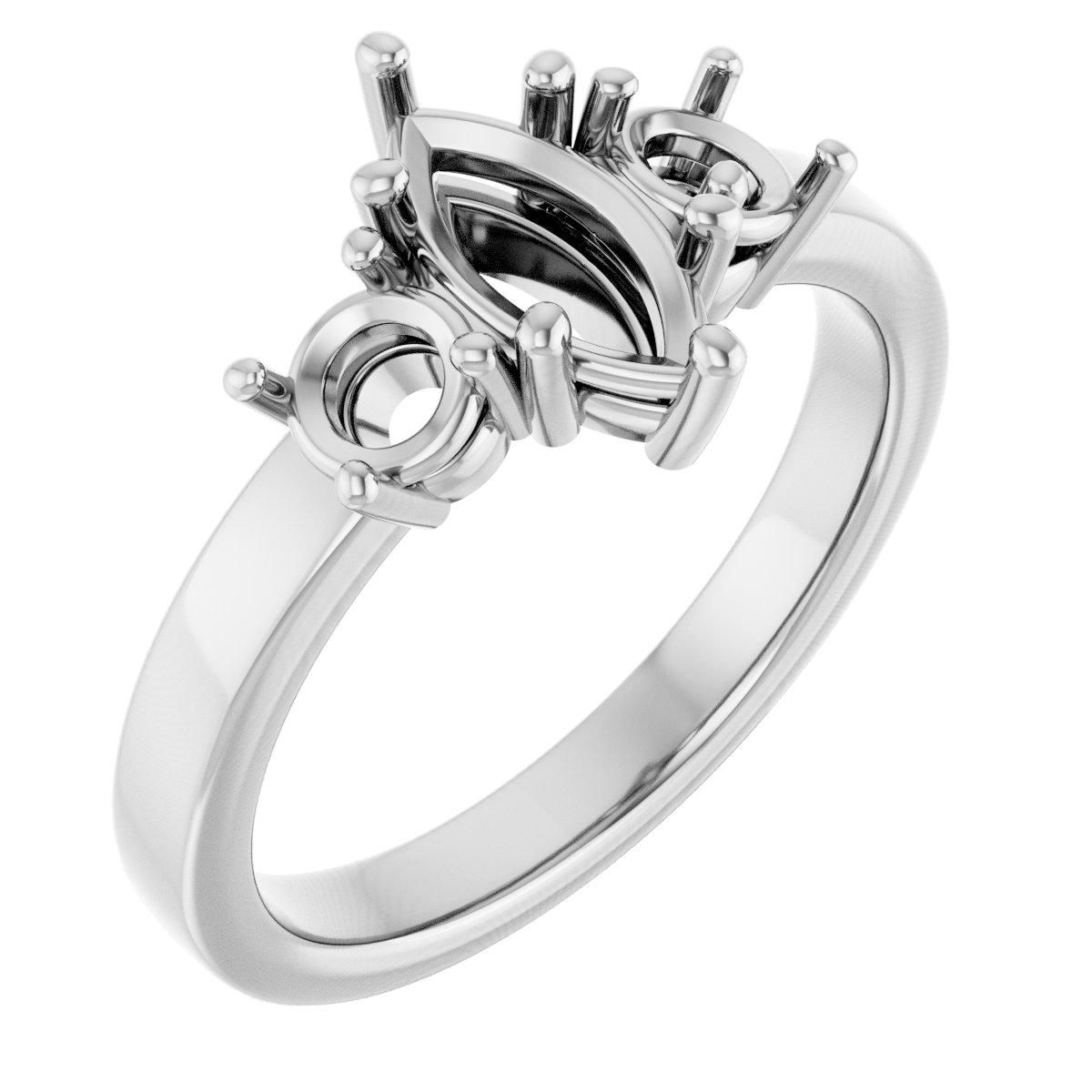 Three-Stone Engagement Ring