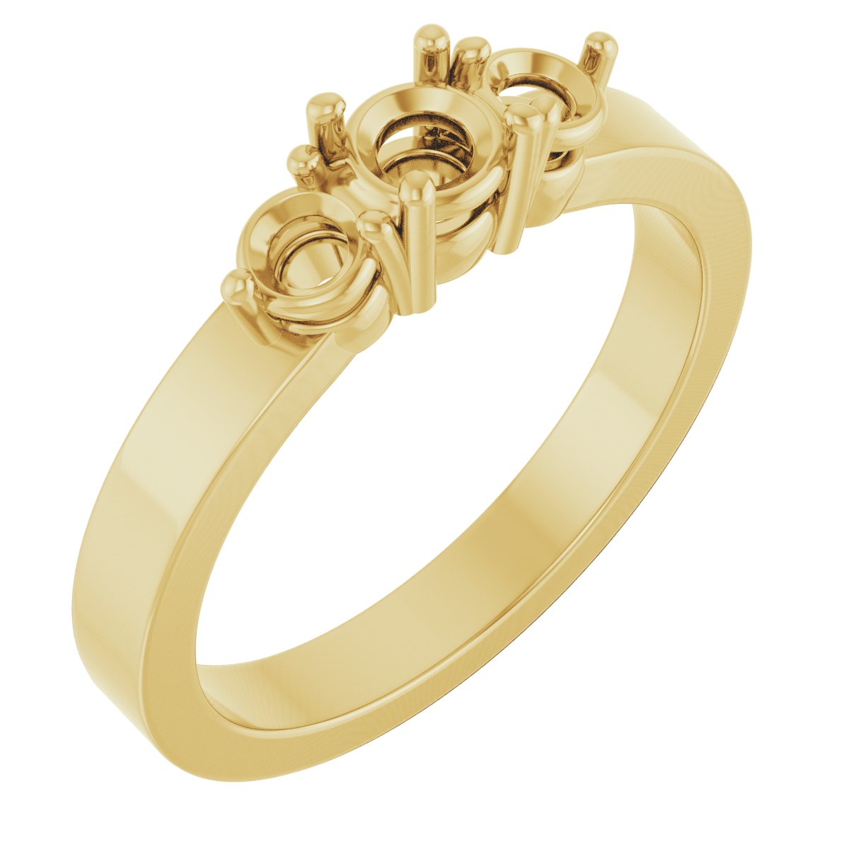 Three-Stone Engagement Ring
