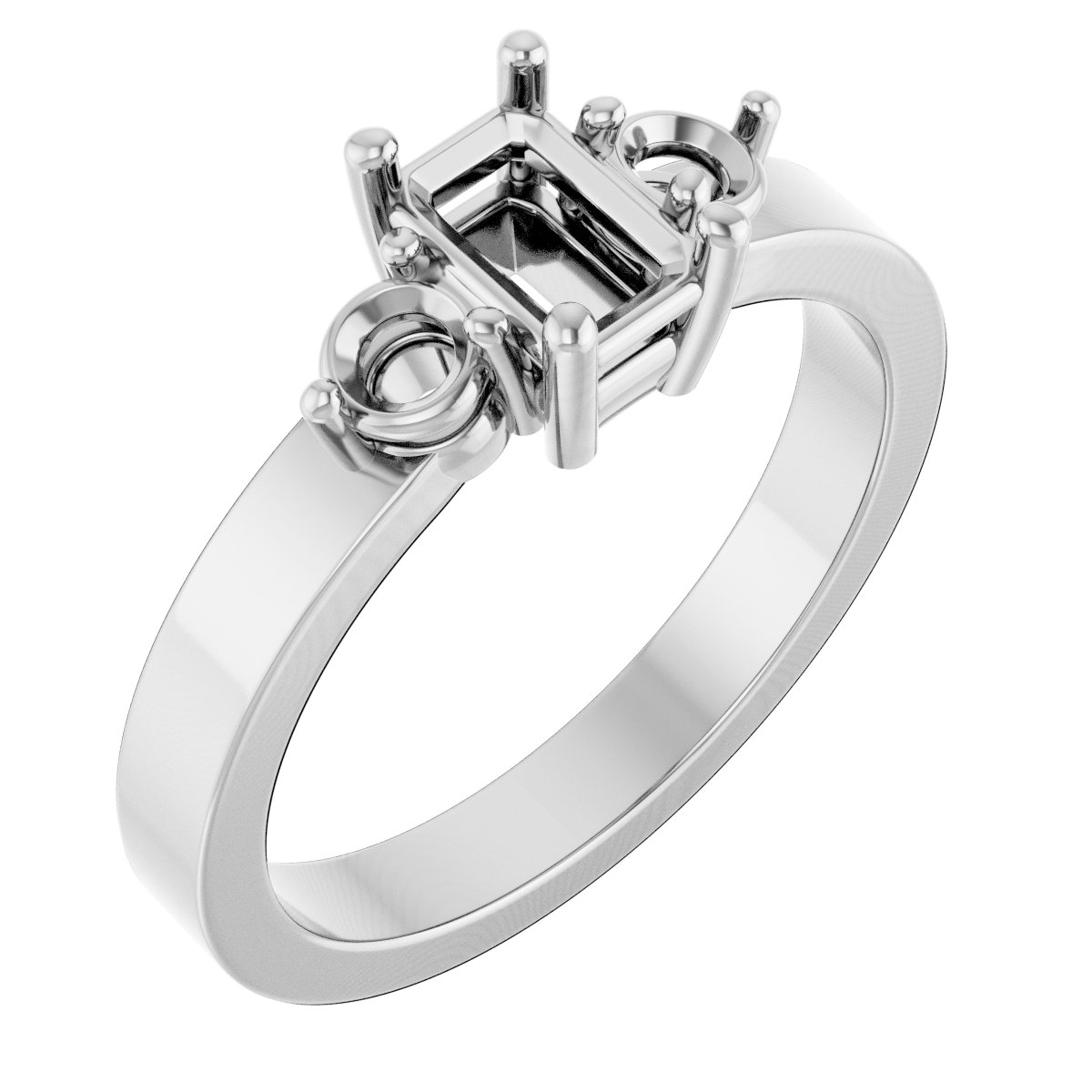 Three-Stone Engagement Ring