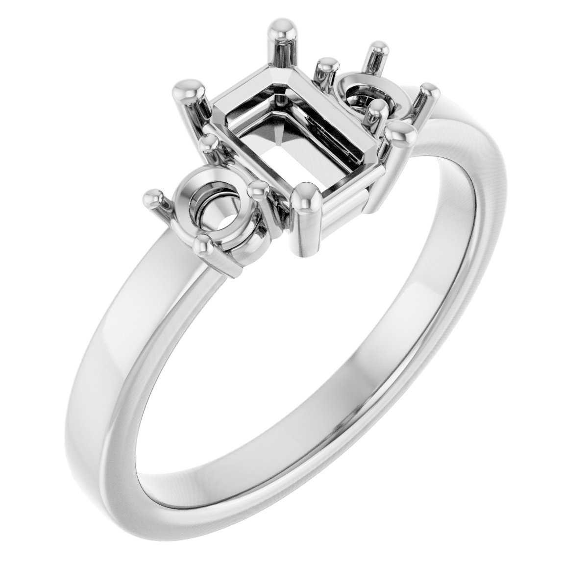 Three-Stone Engagement Ring