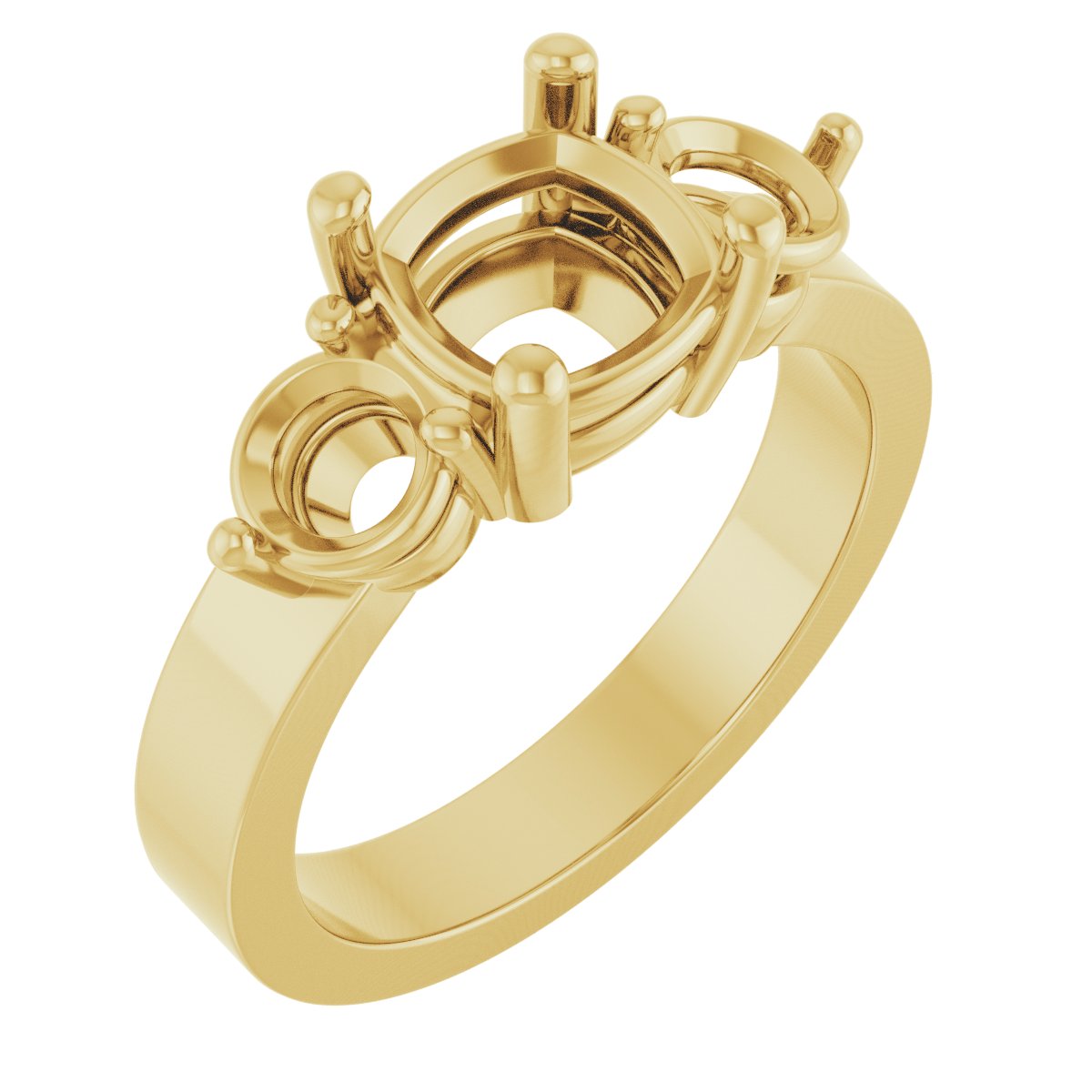 Three-Stone Engagement Ring