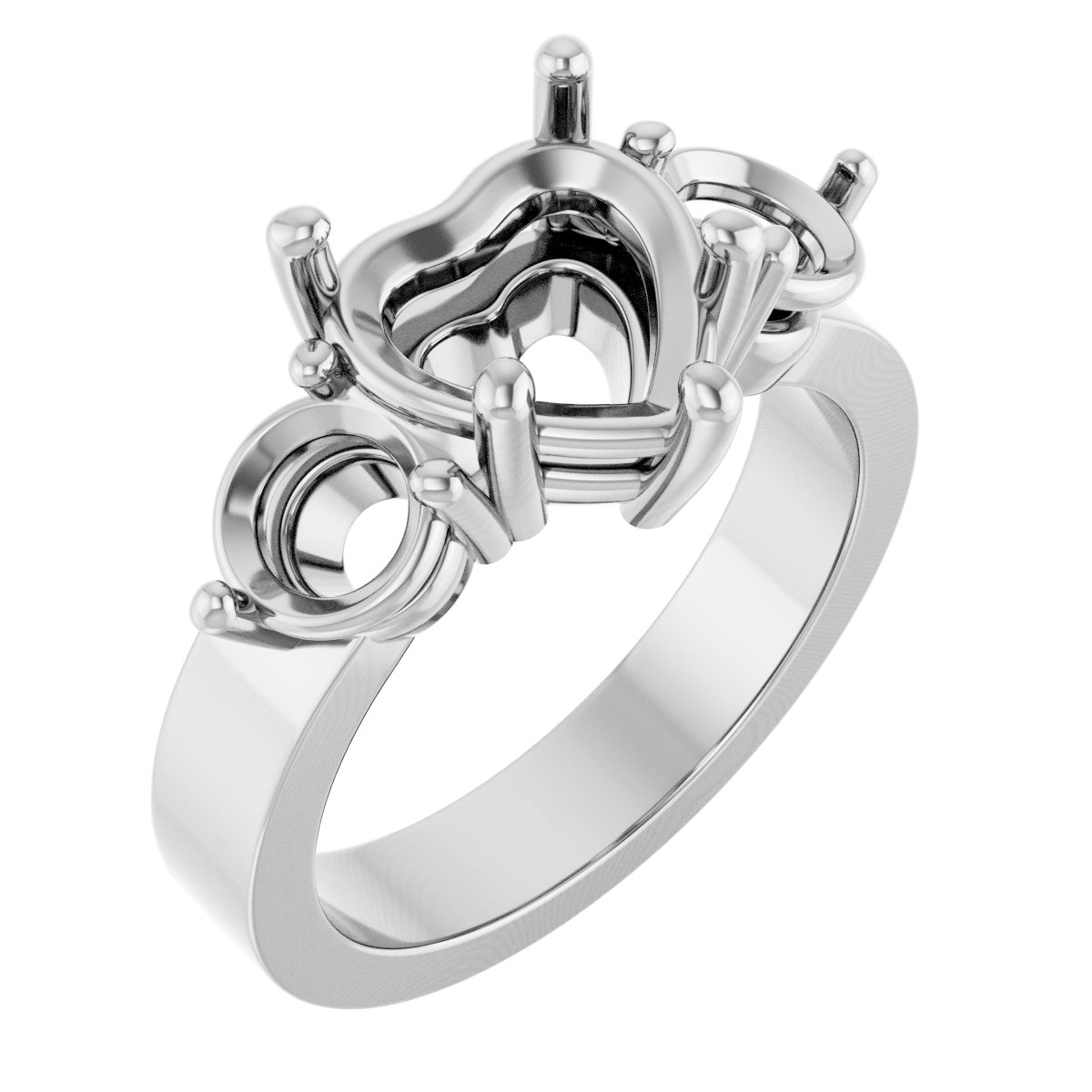 Three-Stone Engagement Ring