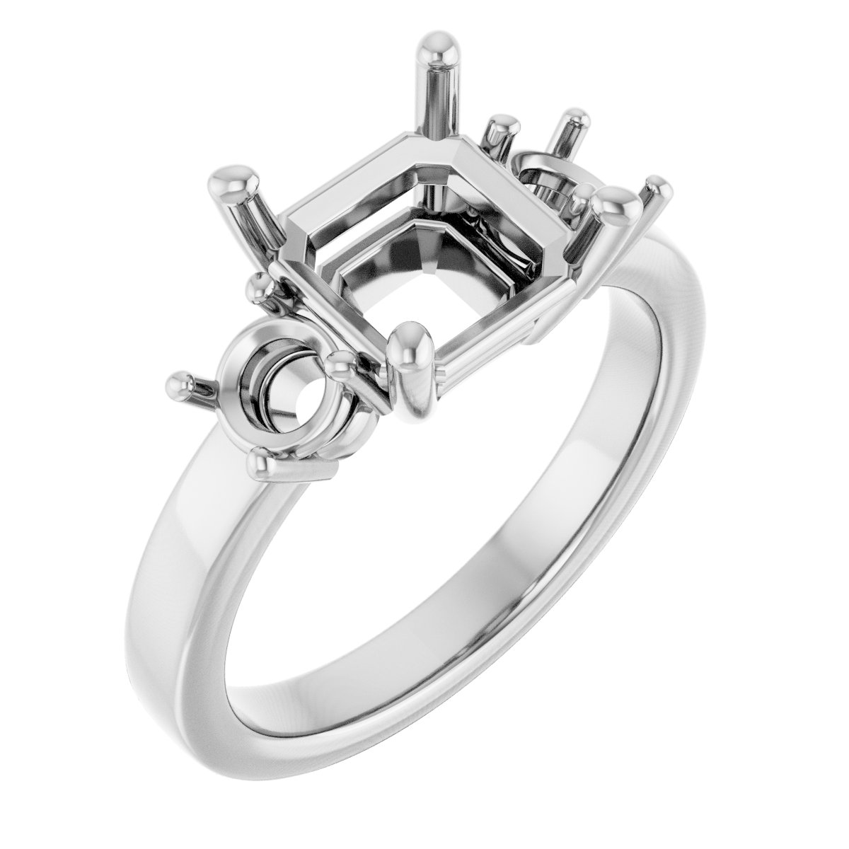 Three-Stone Engagement Ring
