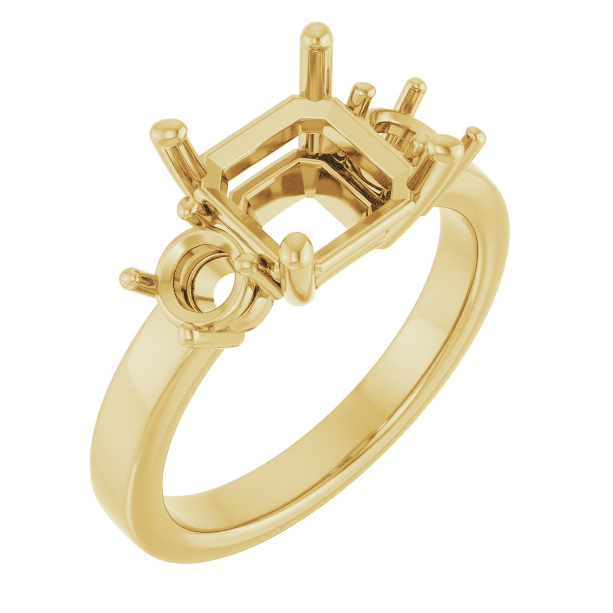 Three-Stone Engagement Ring