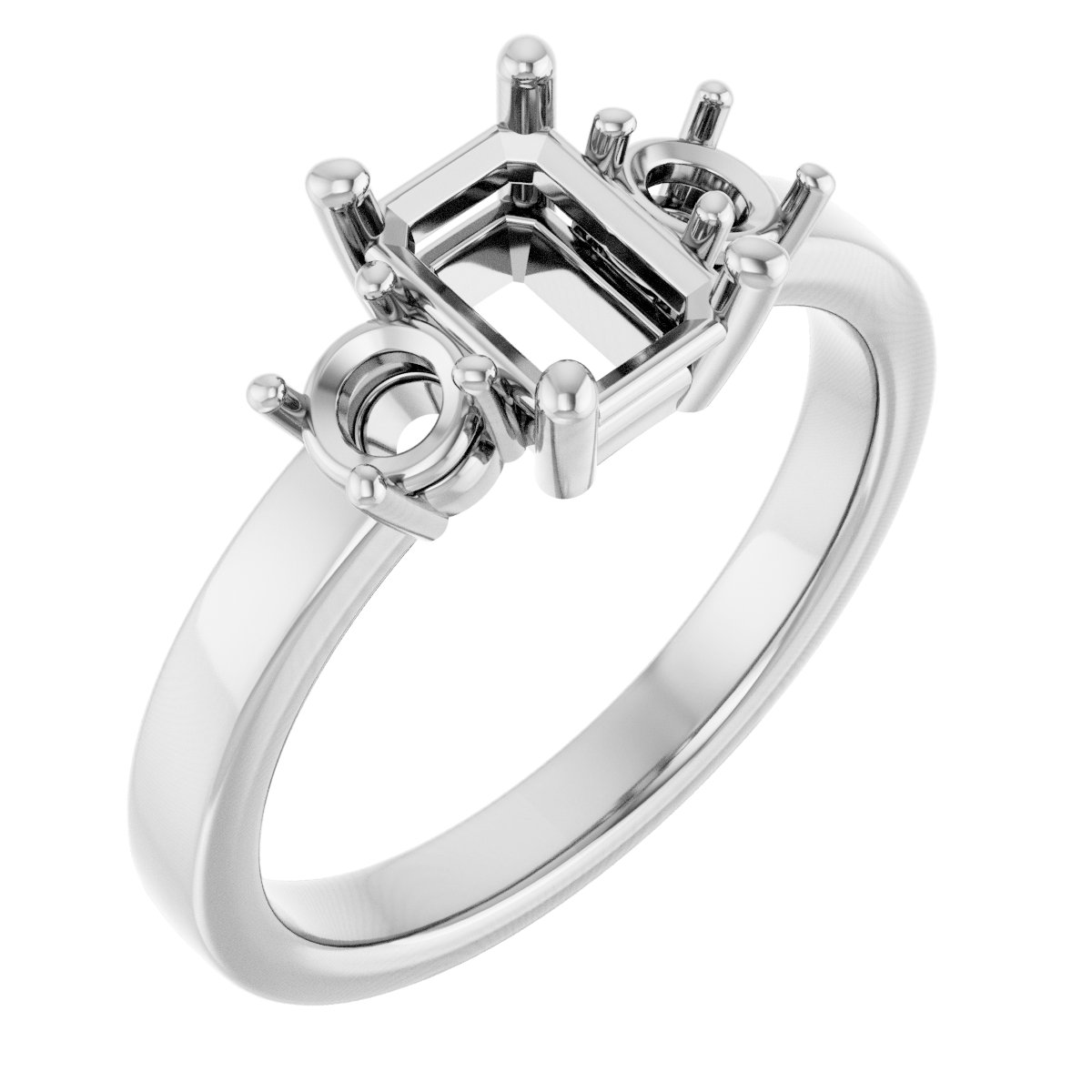 Three-Stone Engagement Ring