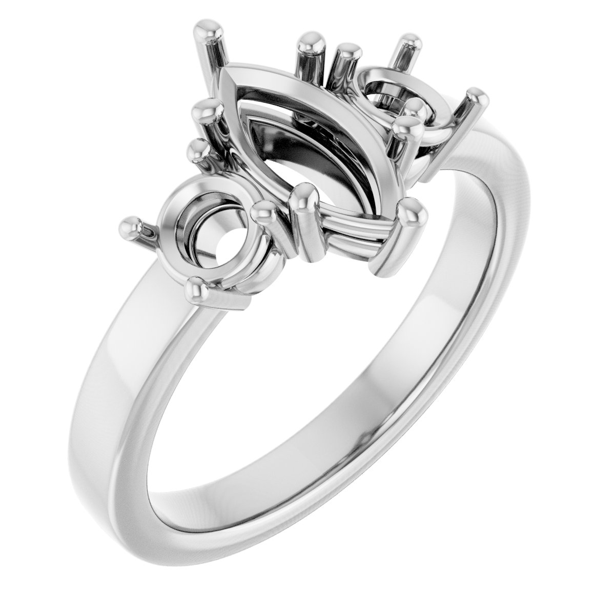 Three-Stone Engagement Ring