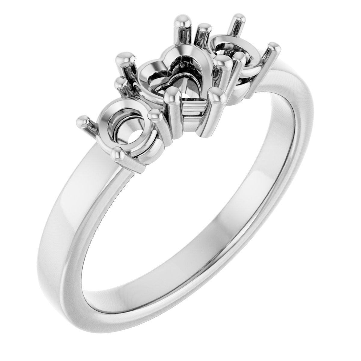 Three-Stone Engagement Ring
