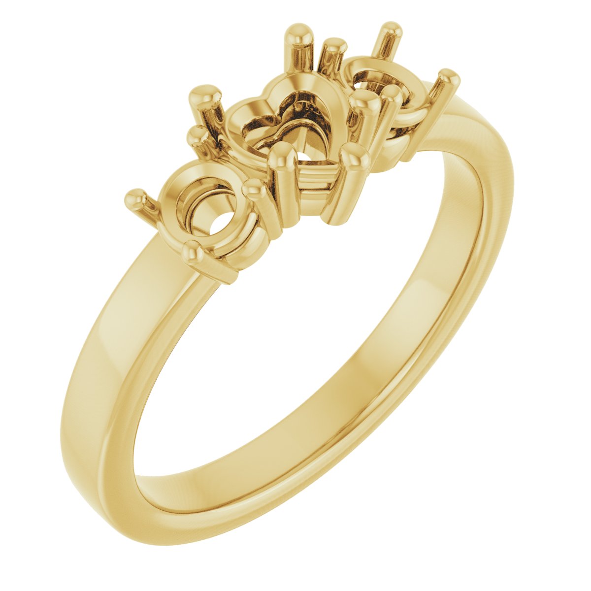 Three-Stone Engagement Ring