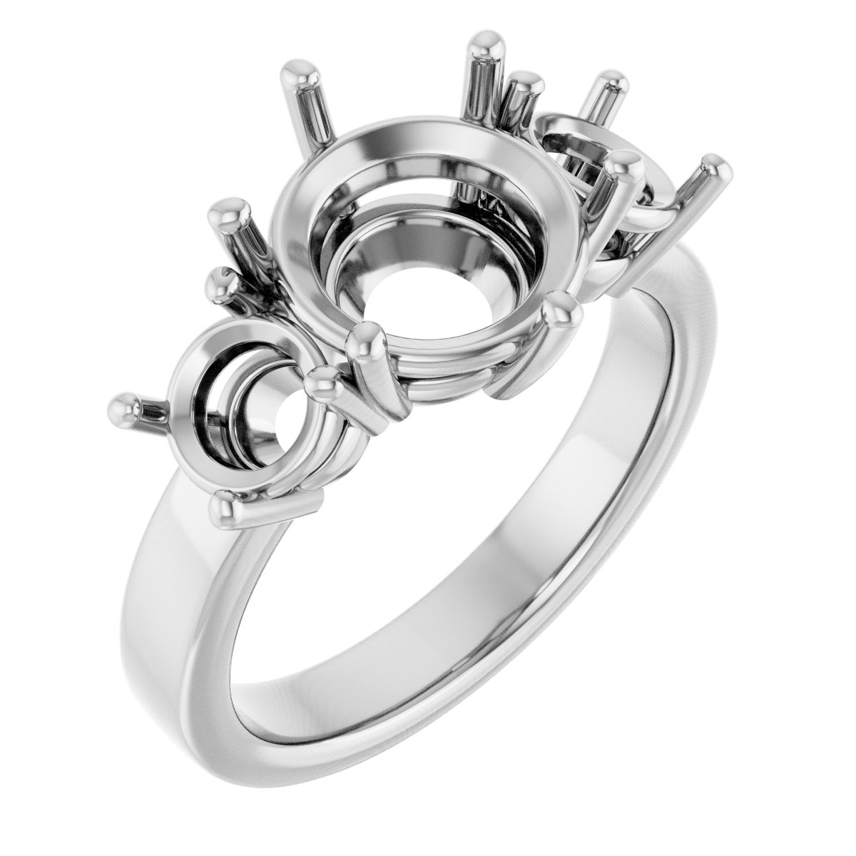 Three-Stone Engagement Ring