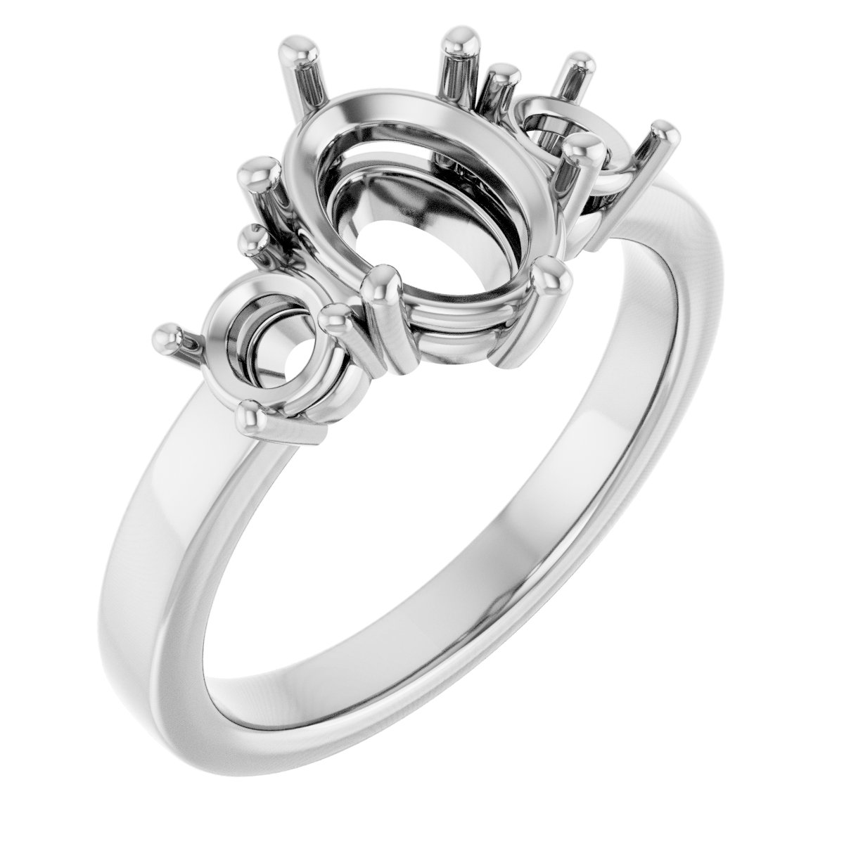 Three-Stone Engagement Ring