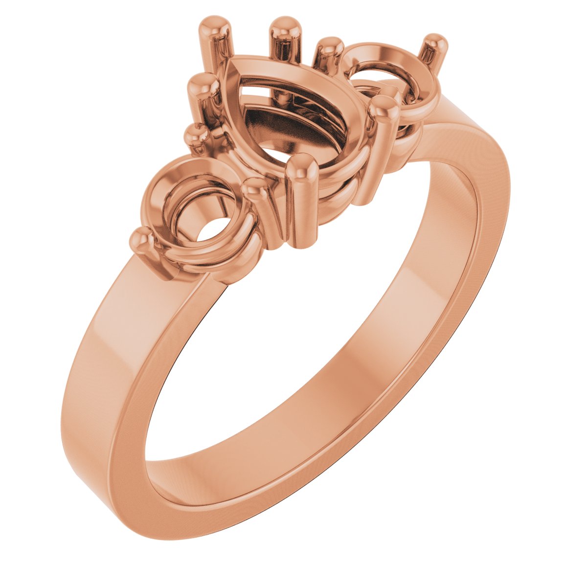 Three-Stone Engagement Ring