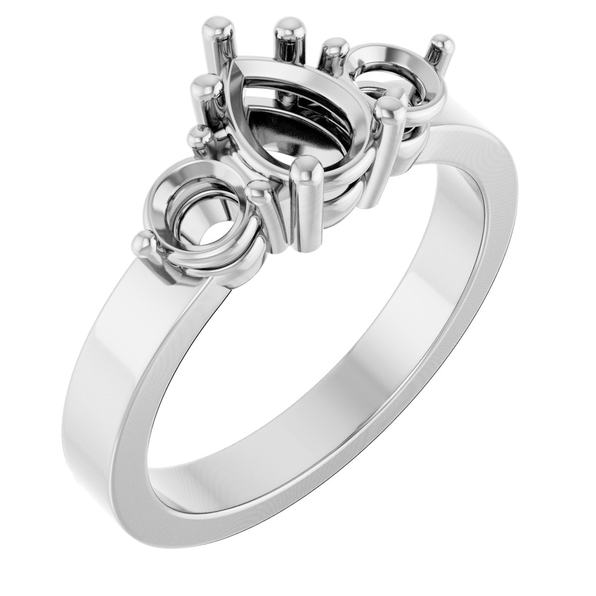 Three-Stone Engagement Ring