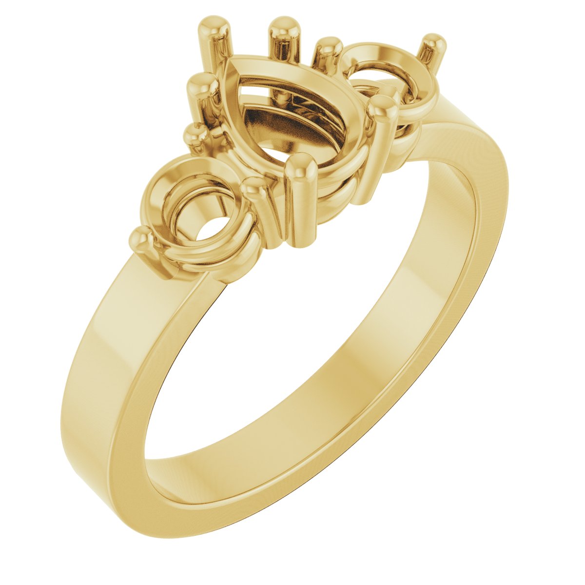 Three-Stone Engagement Ring