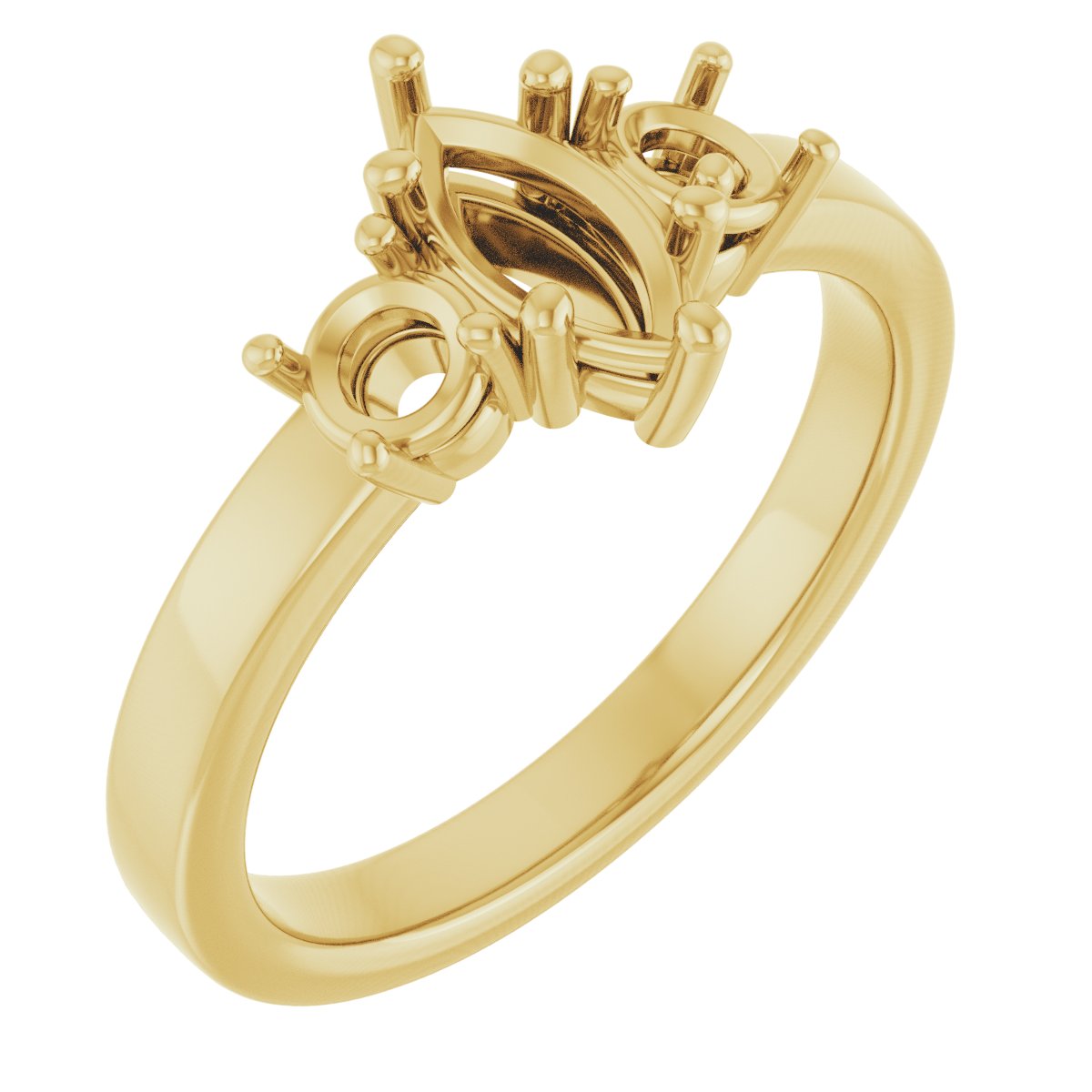 Three-Stone Engagement Ring