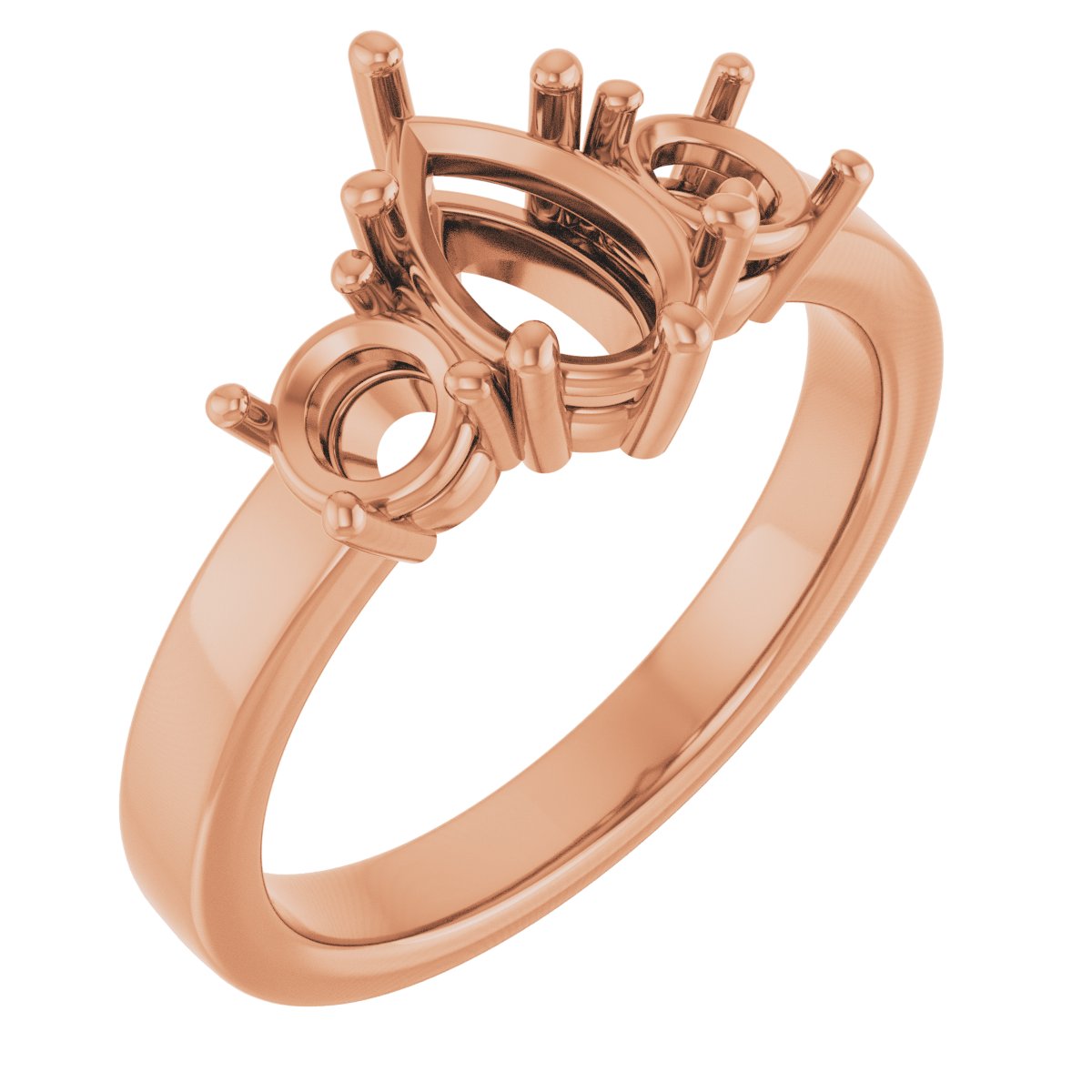 Three-Stone Engagement Ring