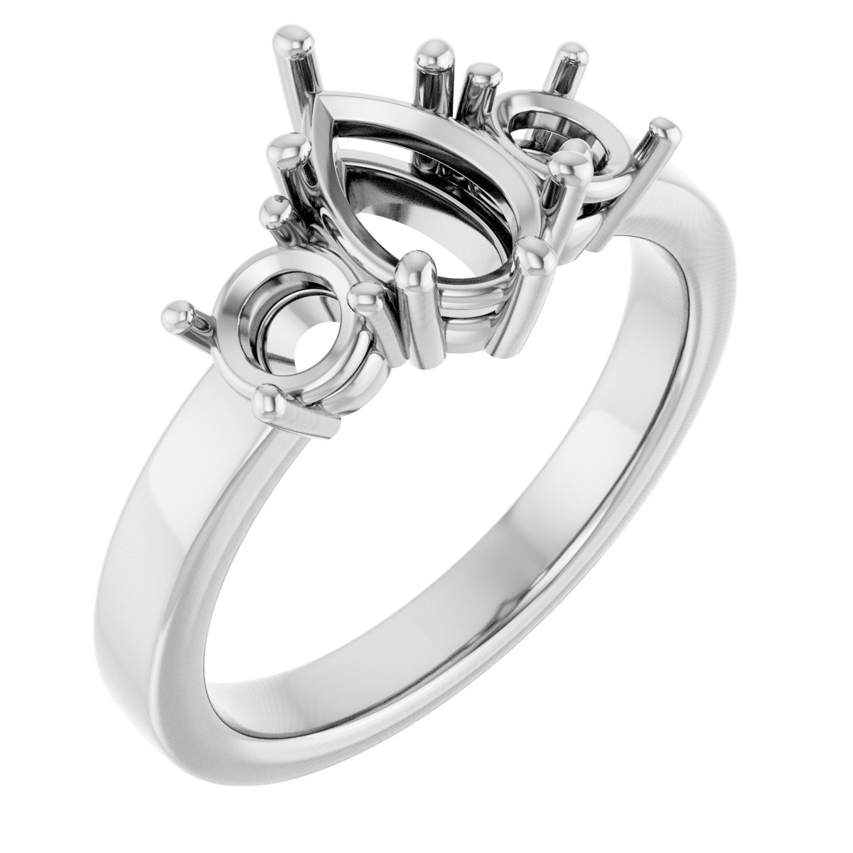 Three-Stone Engagement Ring