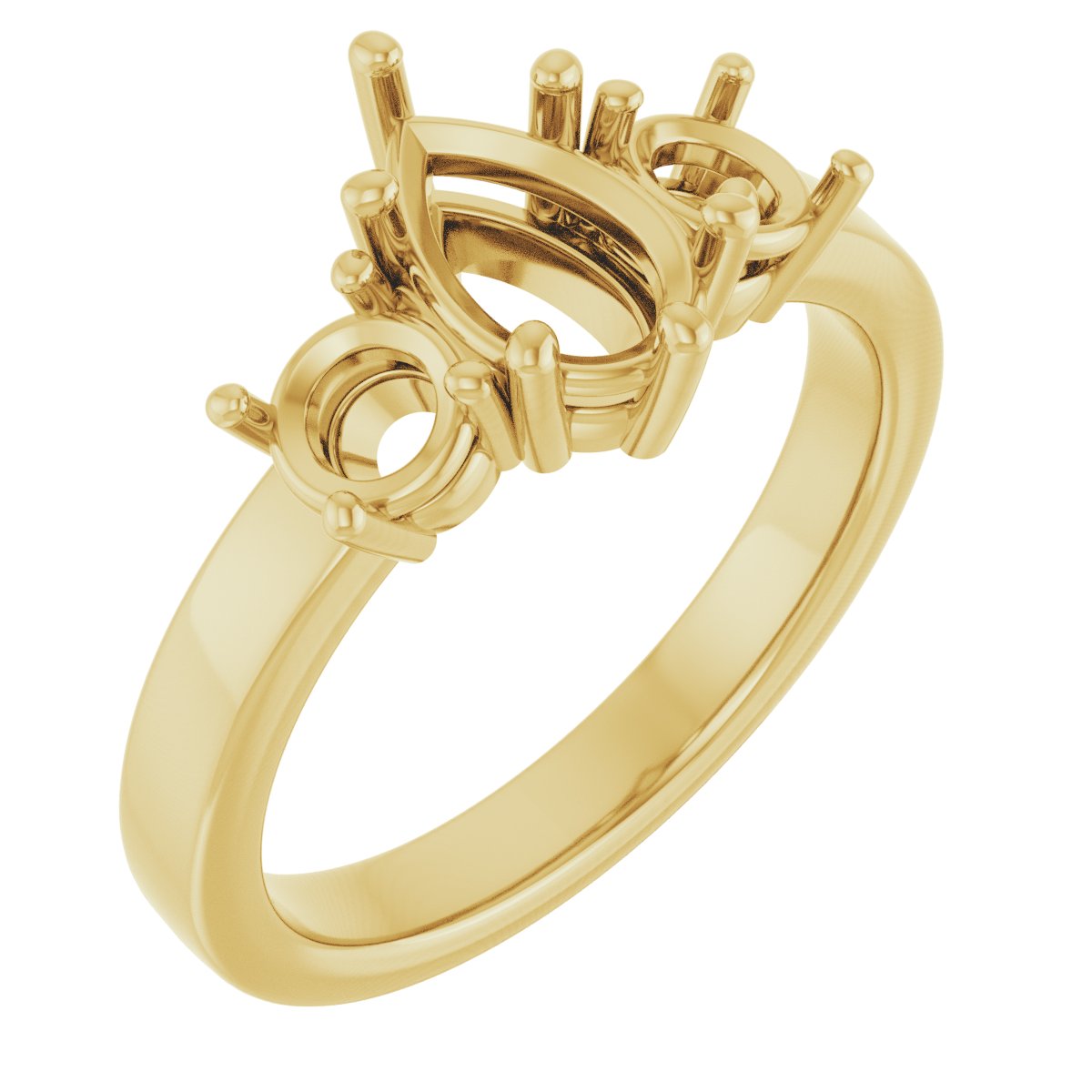 Three-Stone Engagement Ring