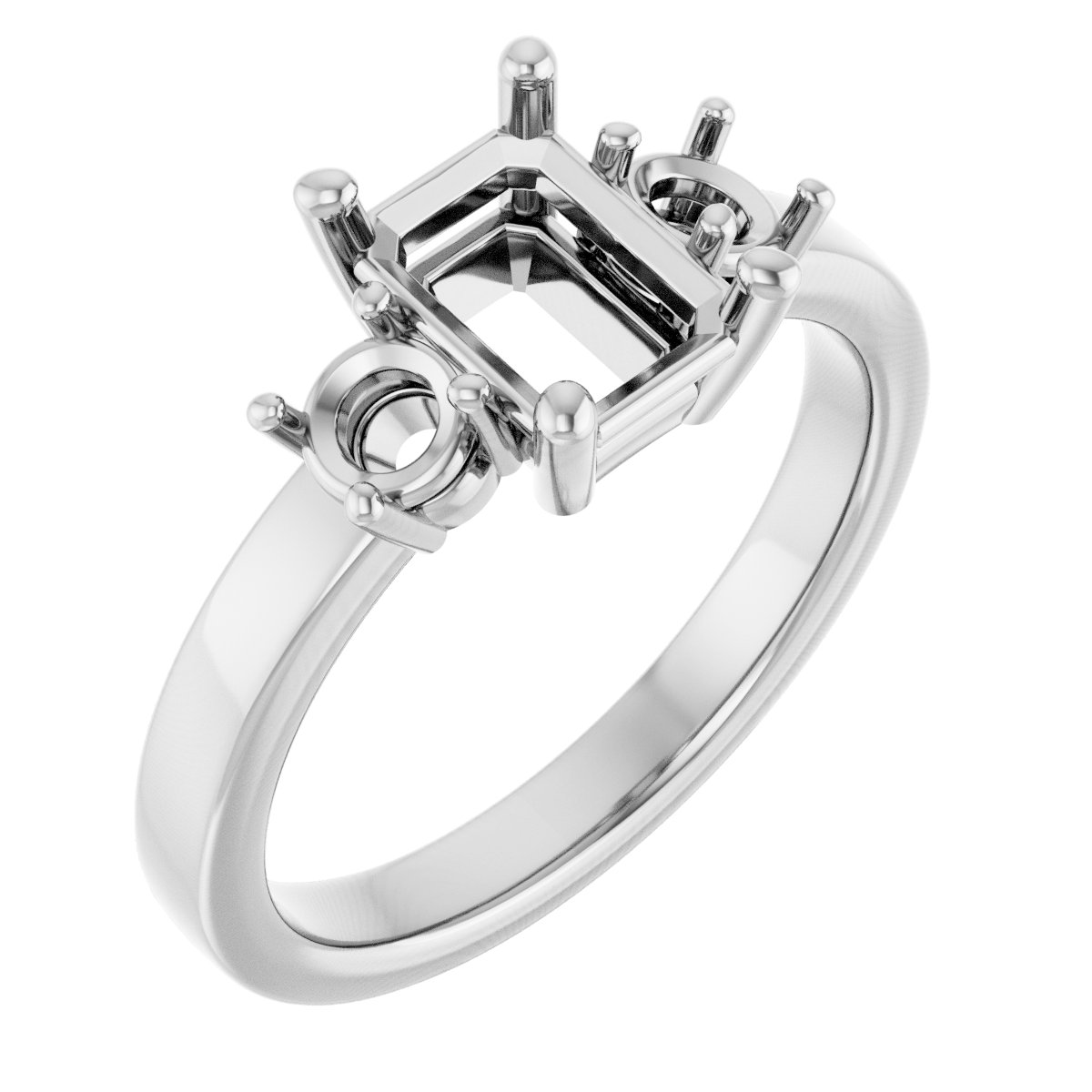 Three-Stone Engagement Ring