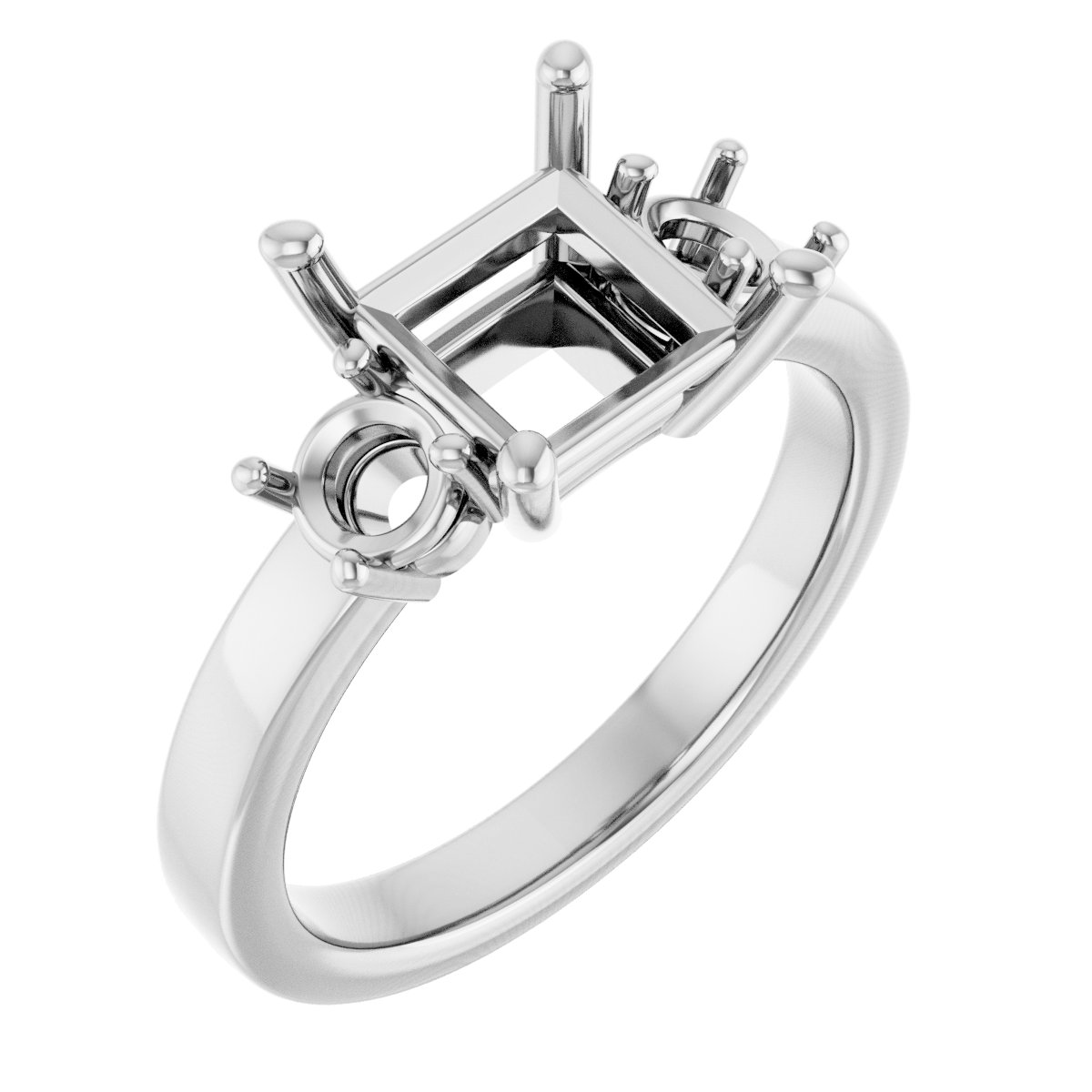 Three-Stone Engagement Ring