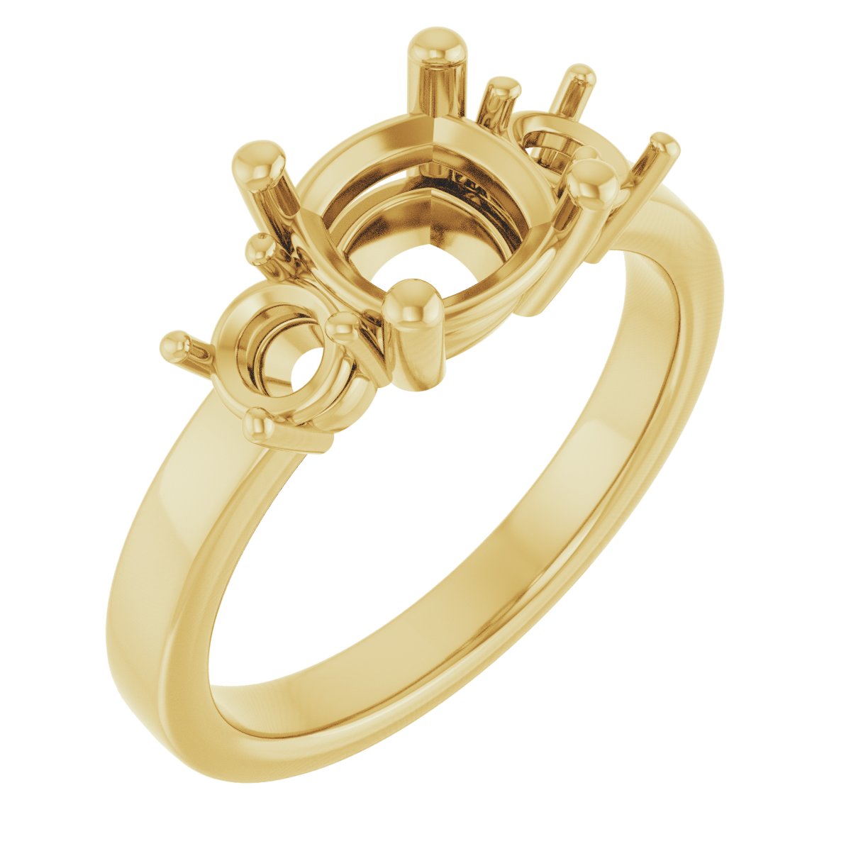 Three-Stone Engagement Ring