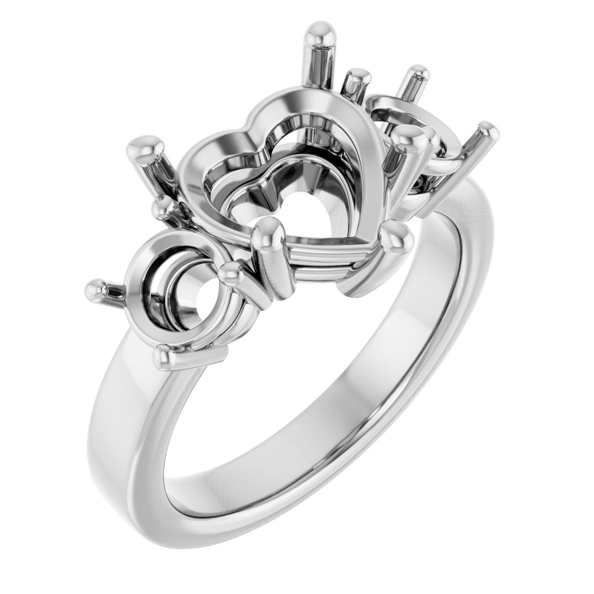 Three-Stone Engagement Ring
