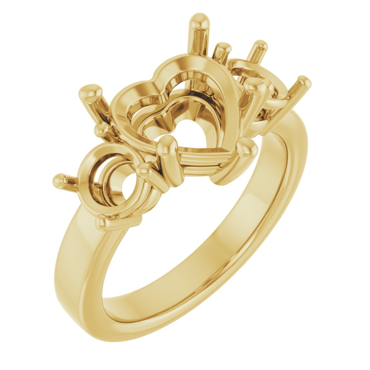 Three-Stone Engagement Ring