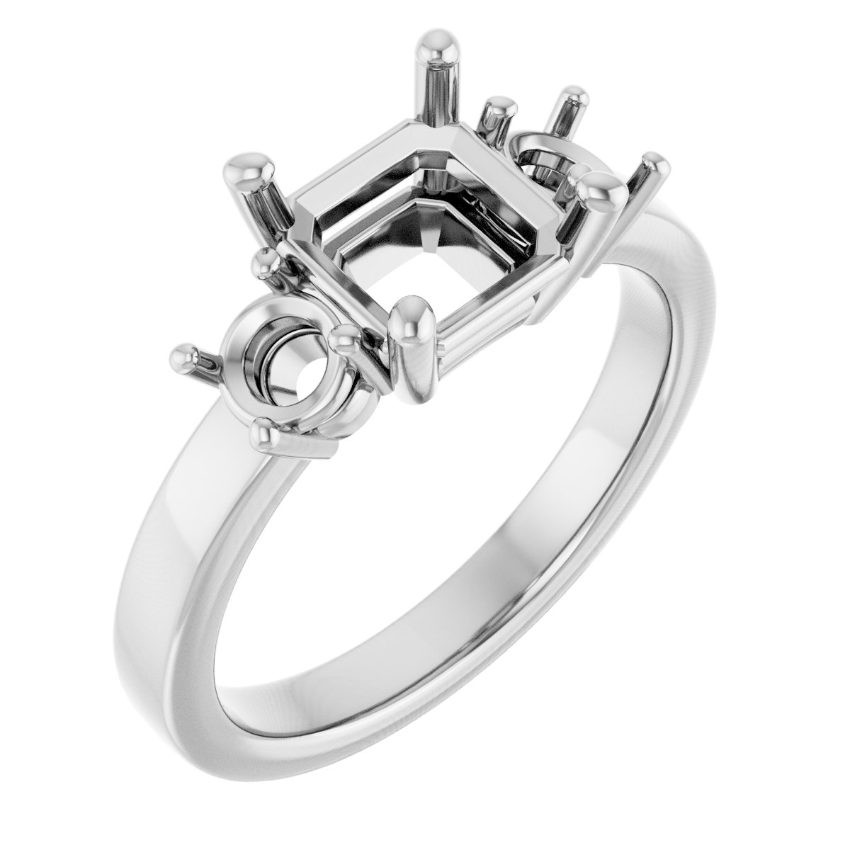 Three-Stone Engagement Ring