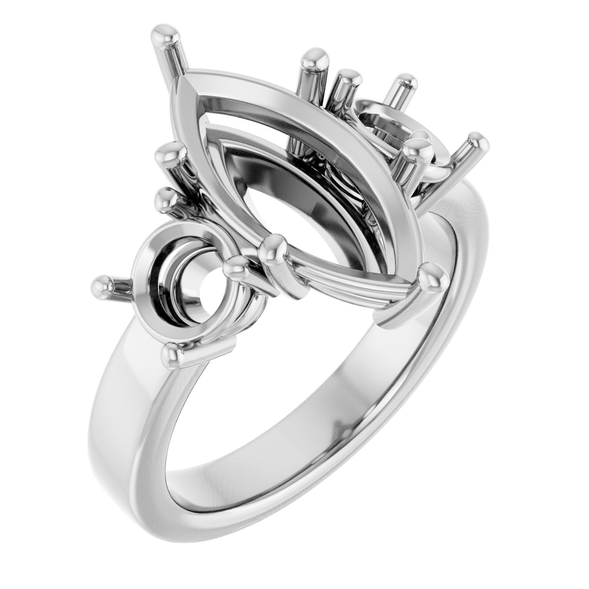 Three-Stone Engagement Ring
