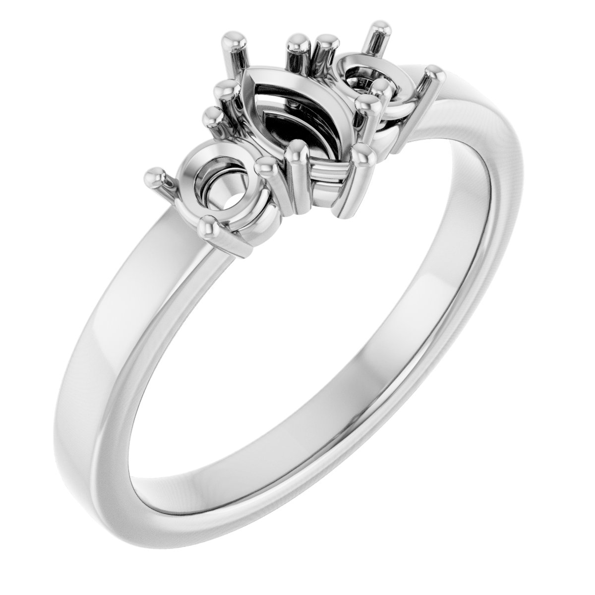 Three-Stone Engagement Ring