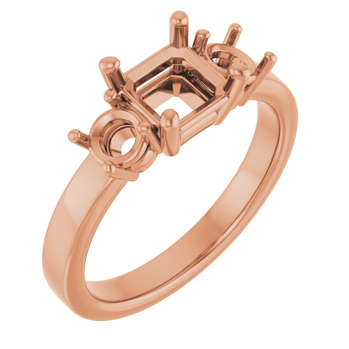 Three-Stone Engagement Ring