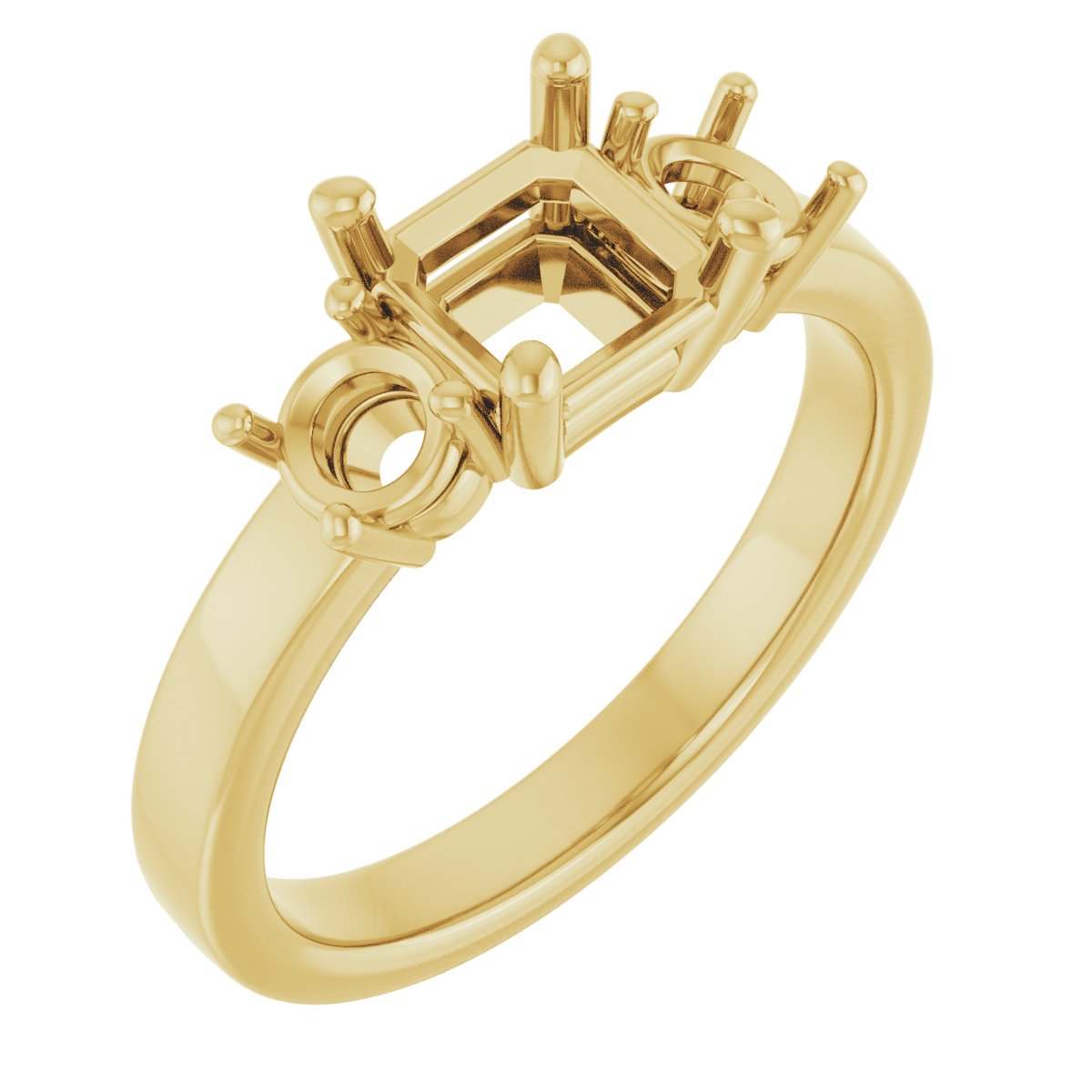 Three-Stone Engagement Ring