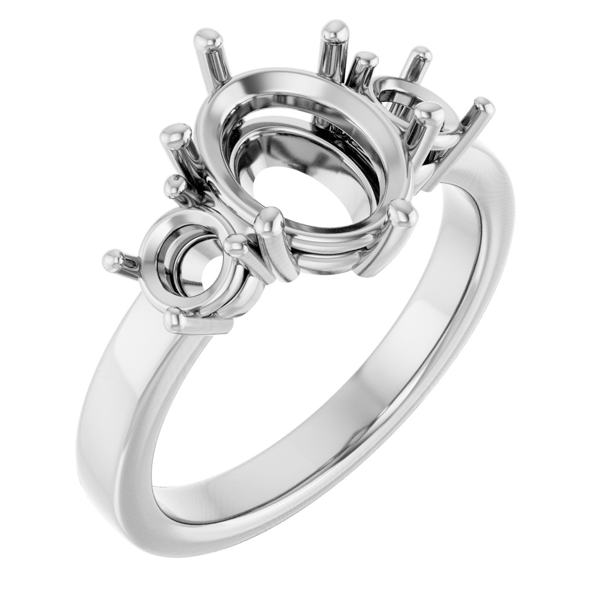Three-Stone Engagement Ring