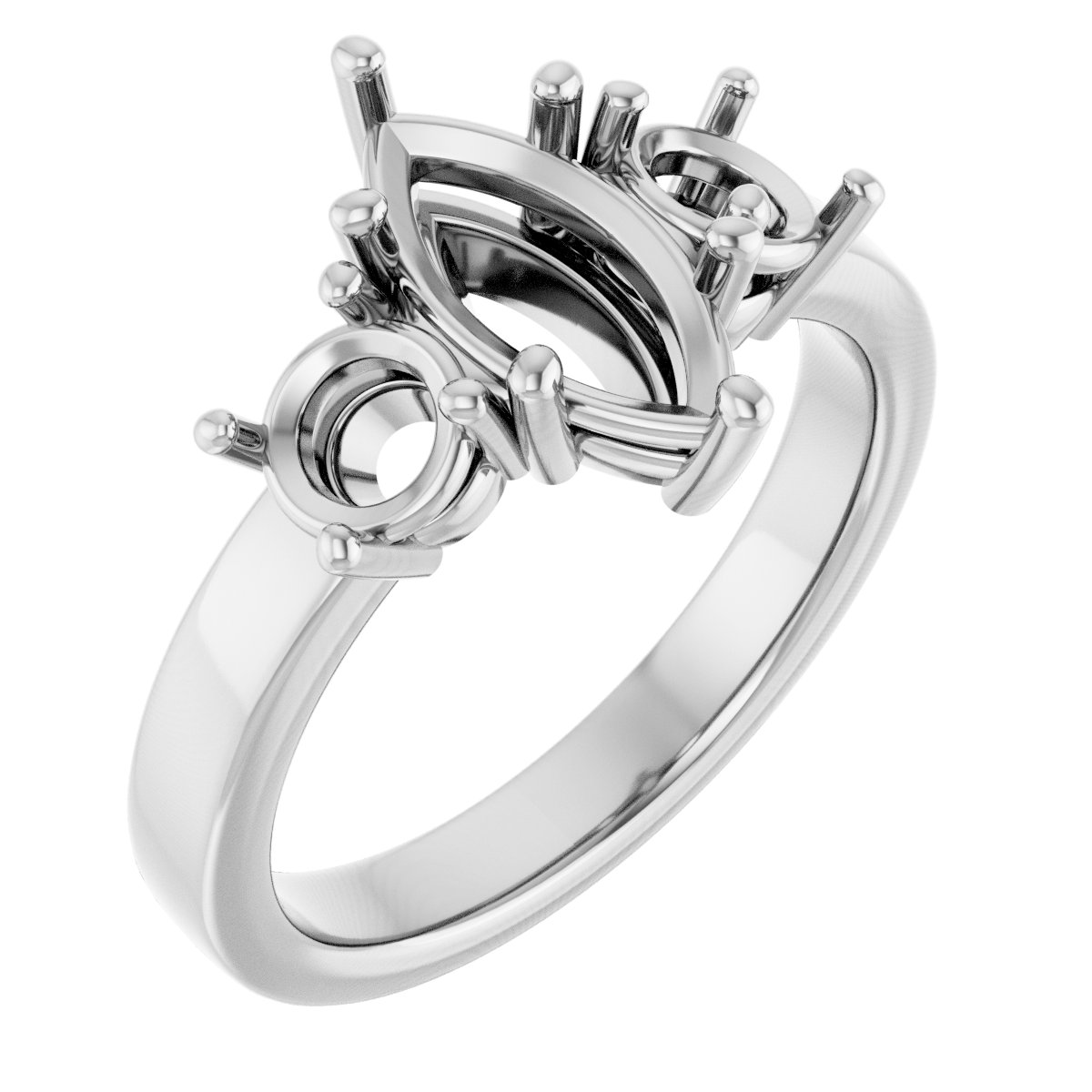 Three-Stone Engagement Ring
