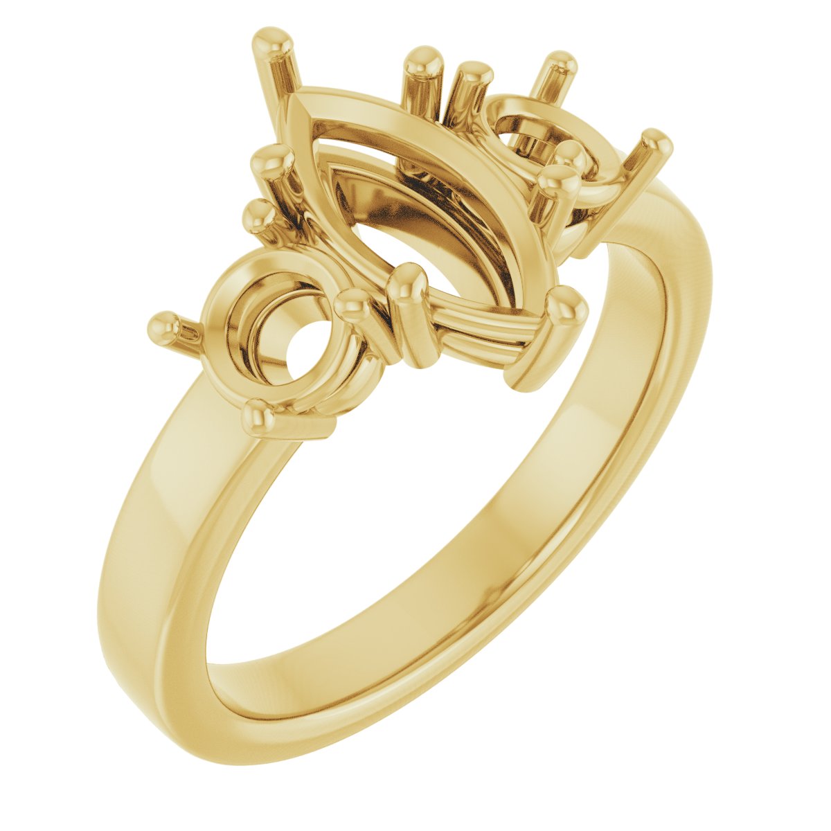 Three-Stone Engagement Ring