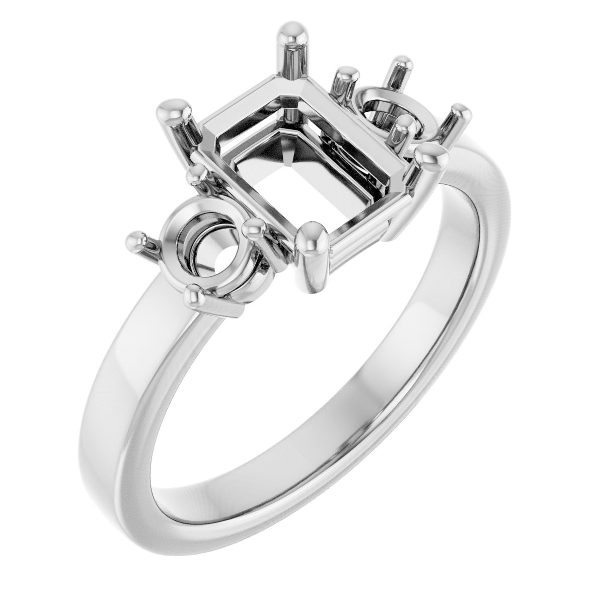 Three-Stone Engagement Ring