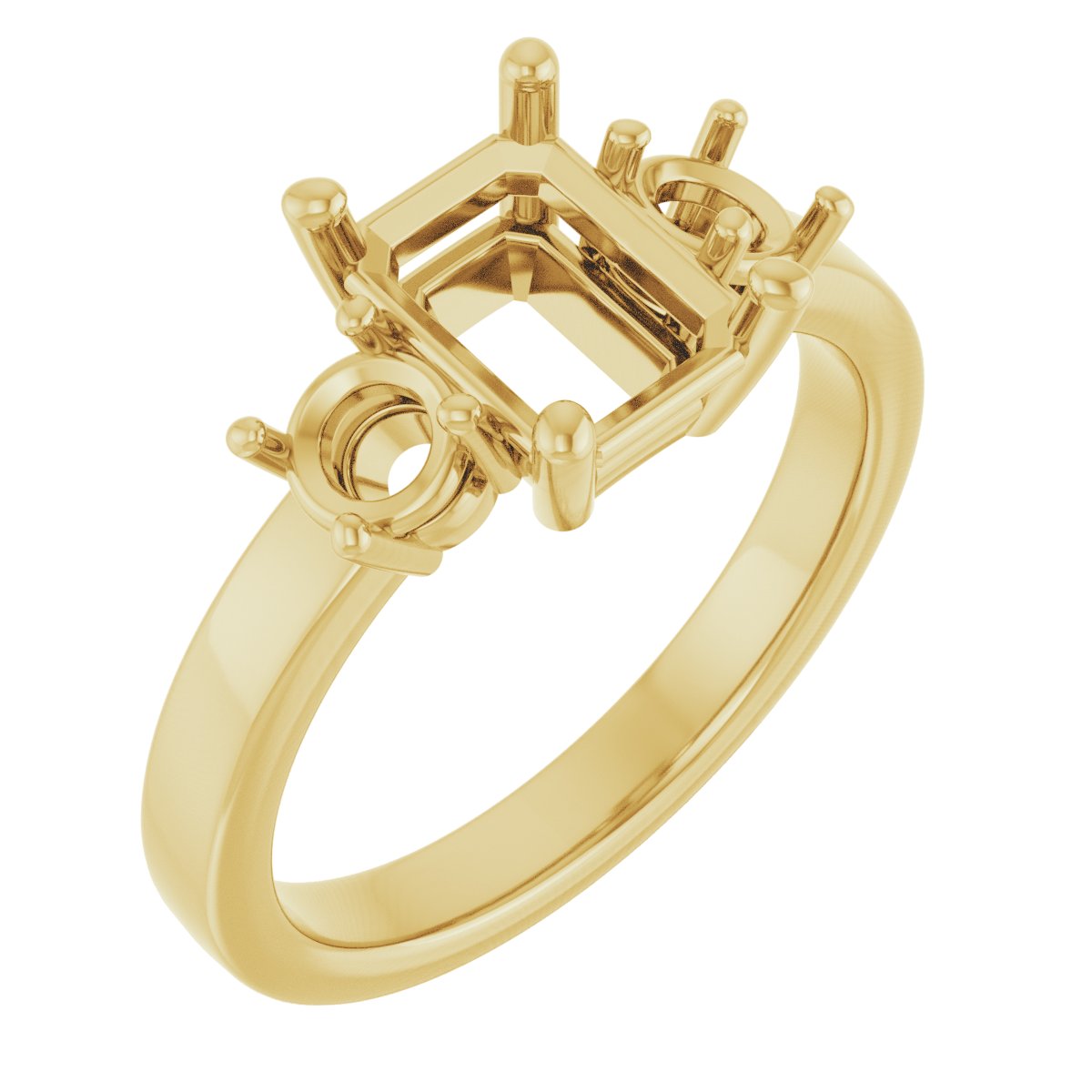 Three-Stone Engagement Ring