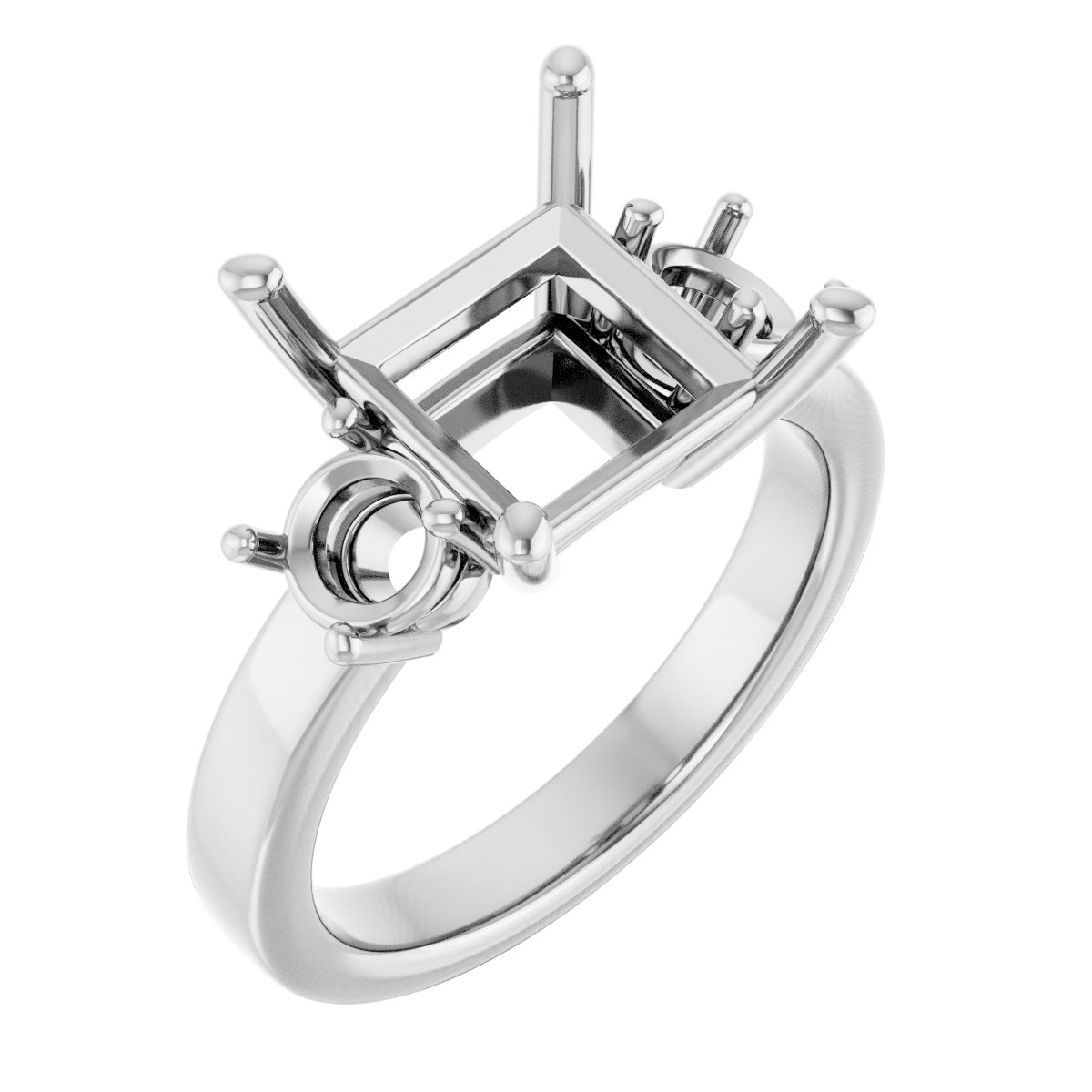 Three-Stone Engagement Ring