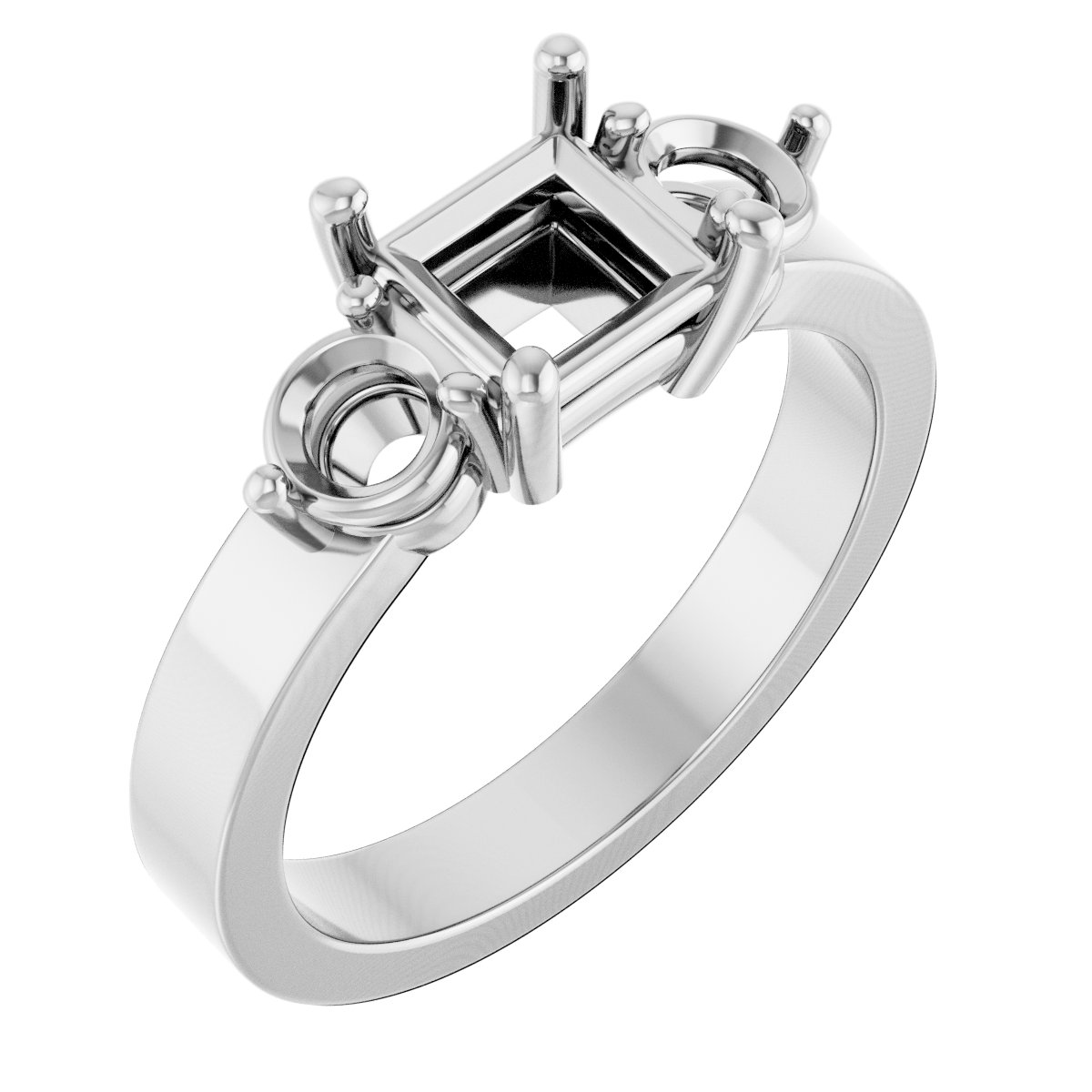 Three-Stone Engagement Ring