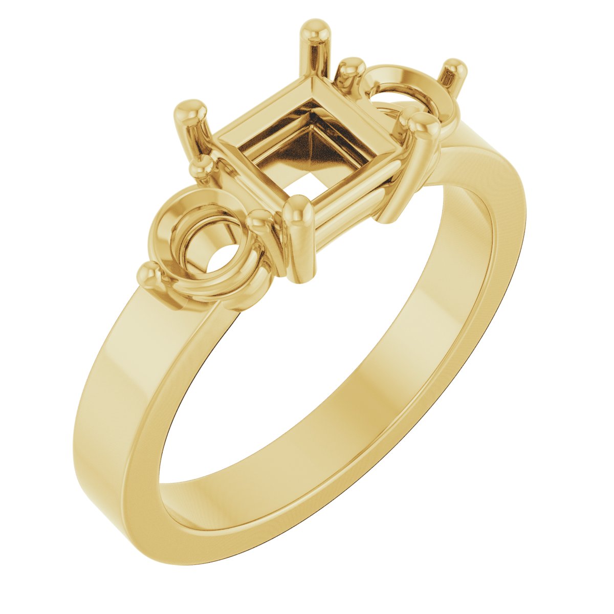 Three-Stone Engagement Ring